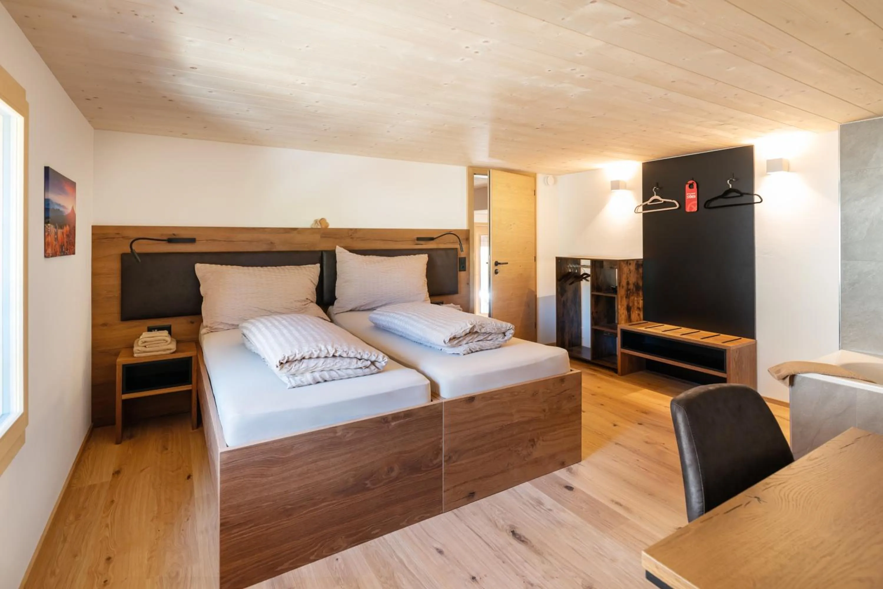 Bed in Hotel Frohe Aussicht