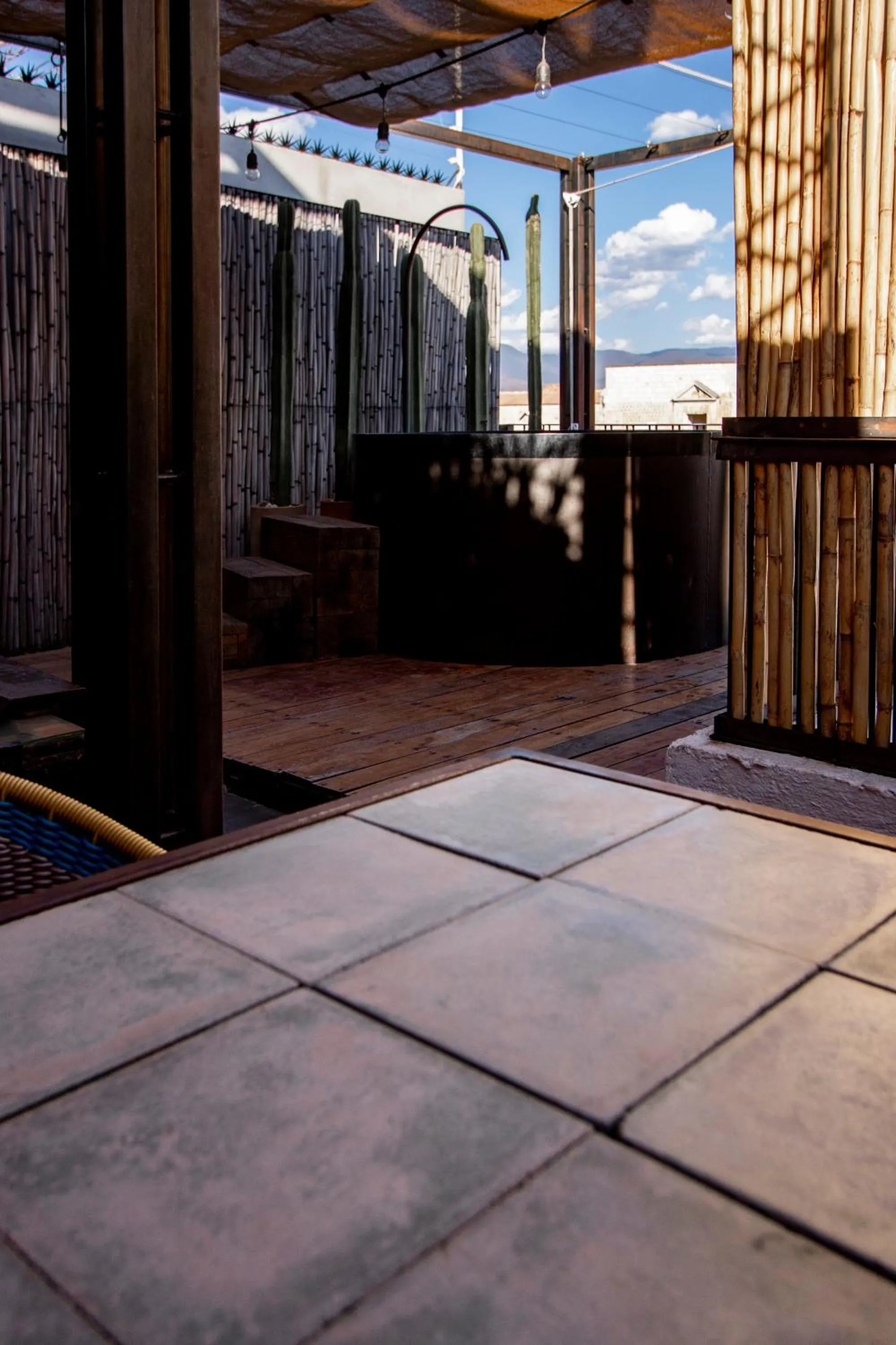 Decorative detail in Hotel Los Amantes