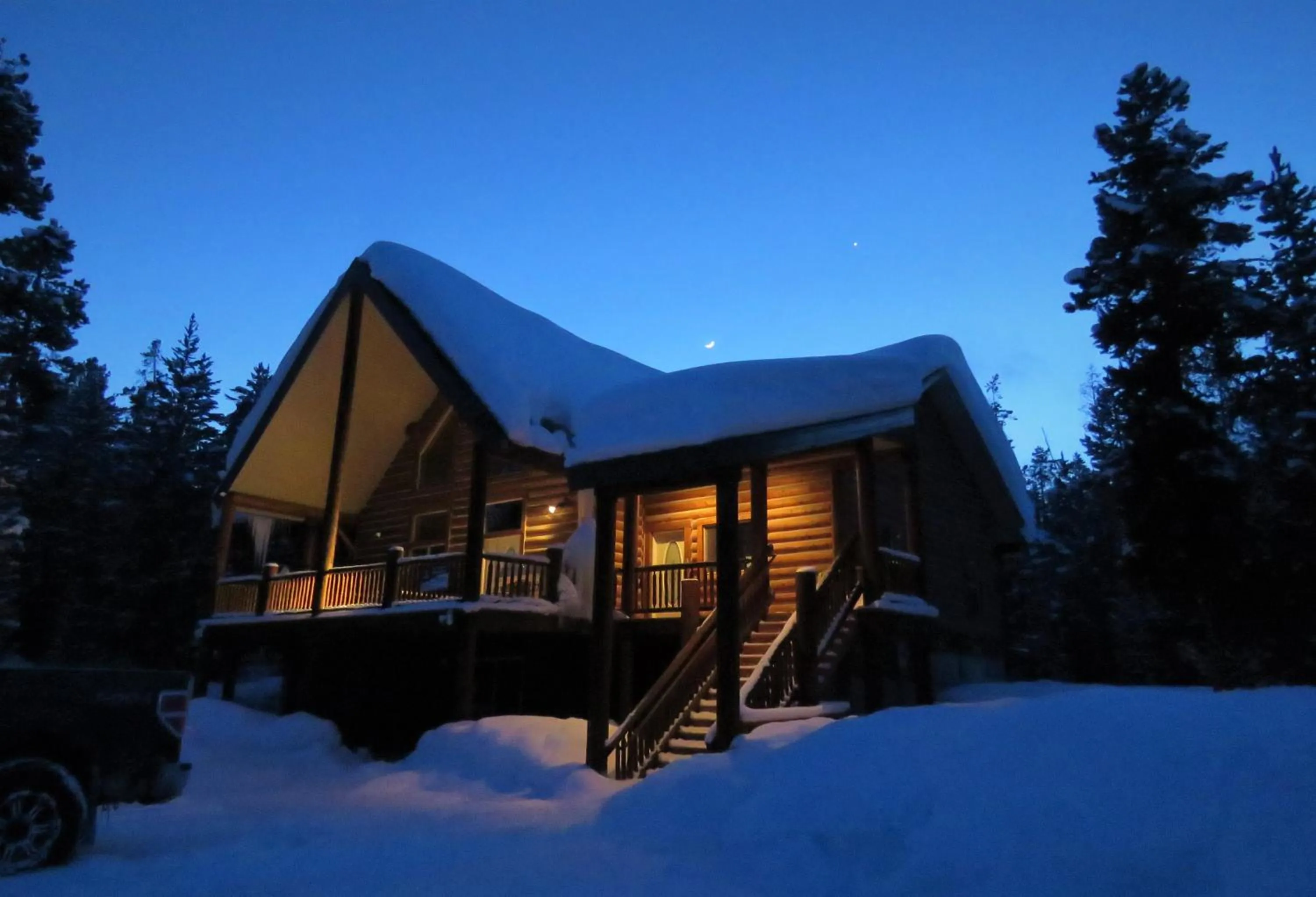 Property building in The Hideaway Lodge