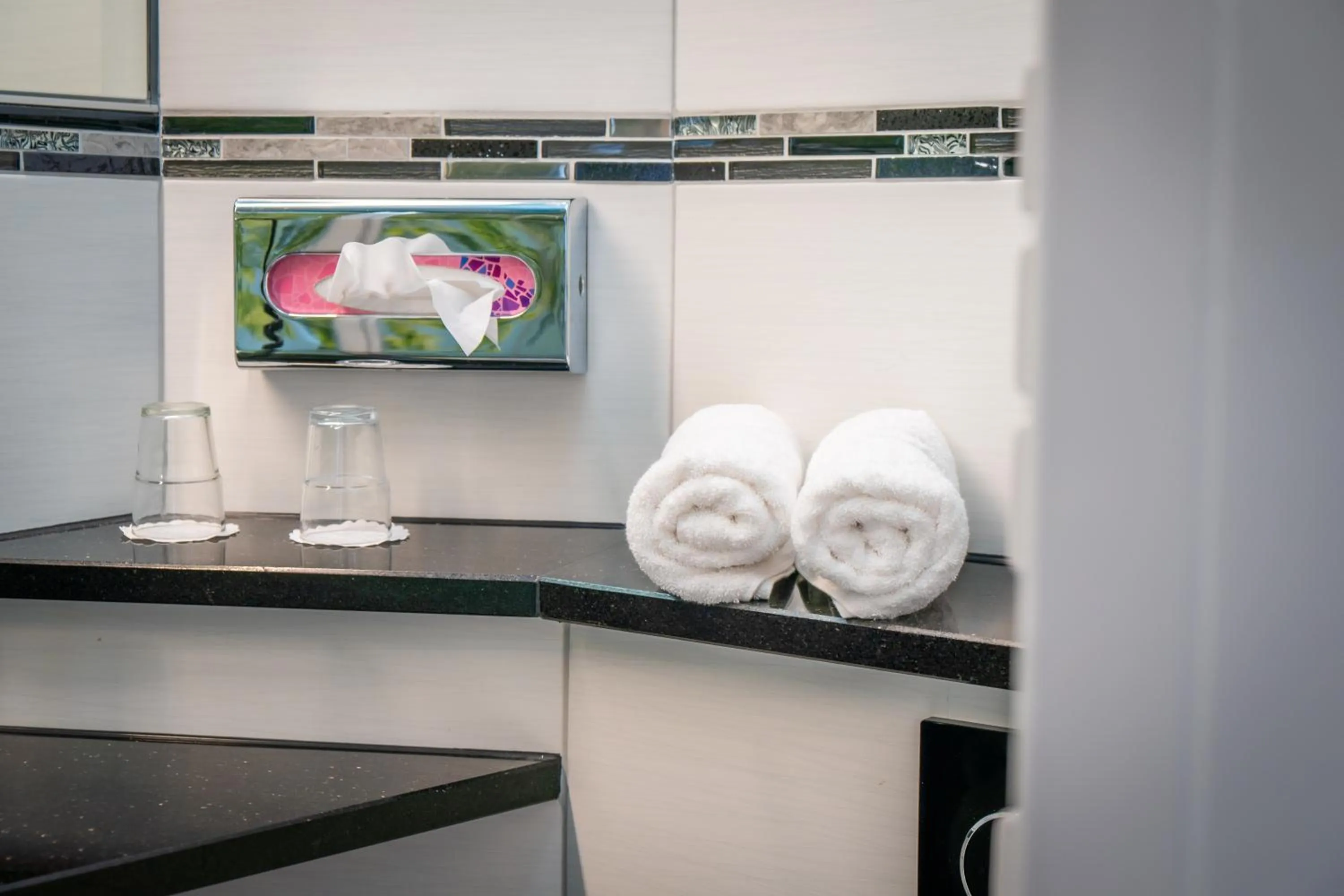 Bathroom in Landhotel Zur Grünen Kutte