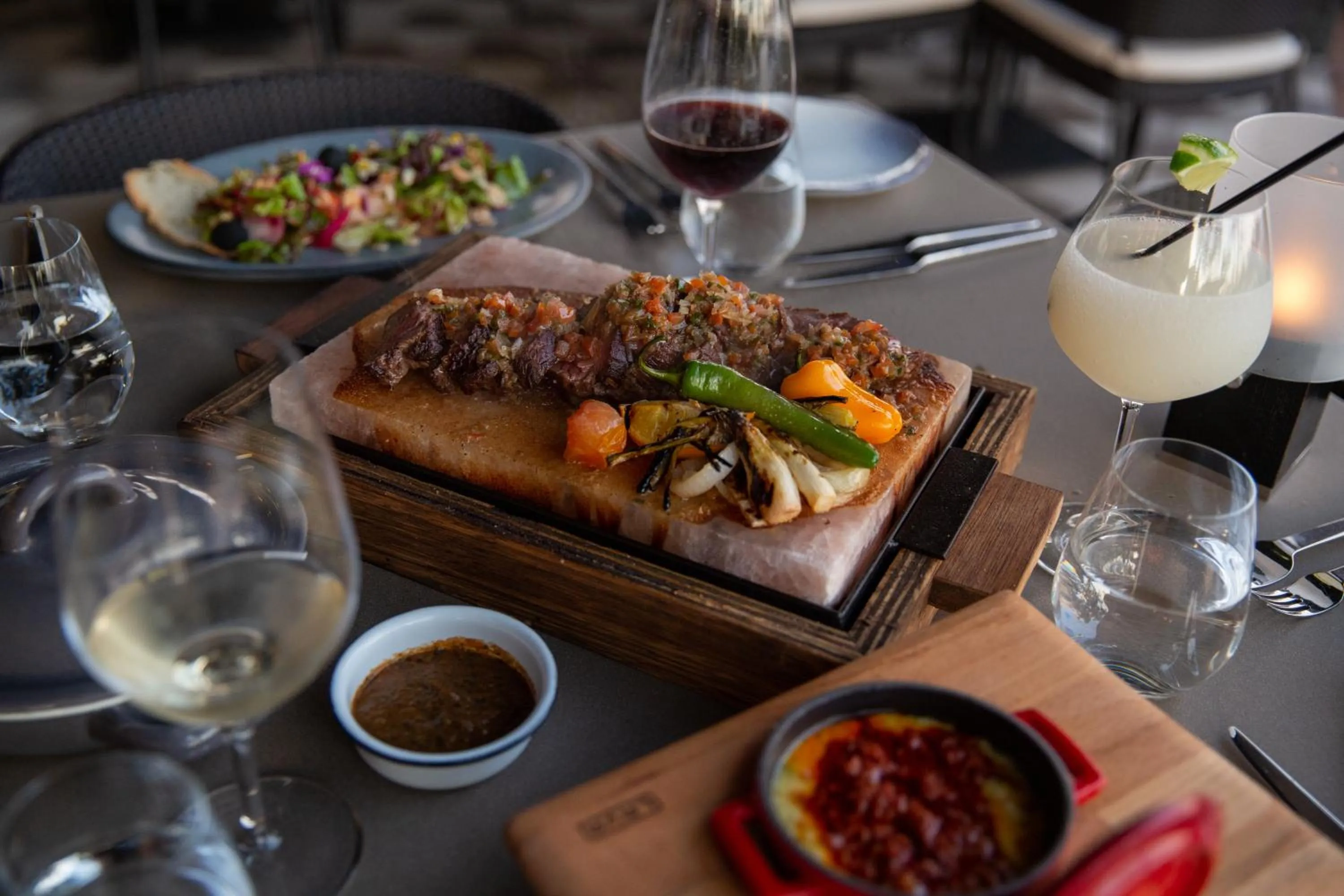 Food and drinks in The Club at Solaz Luxury Villas