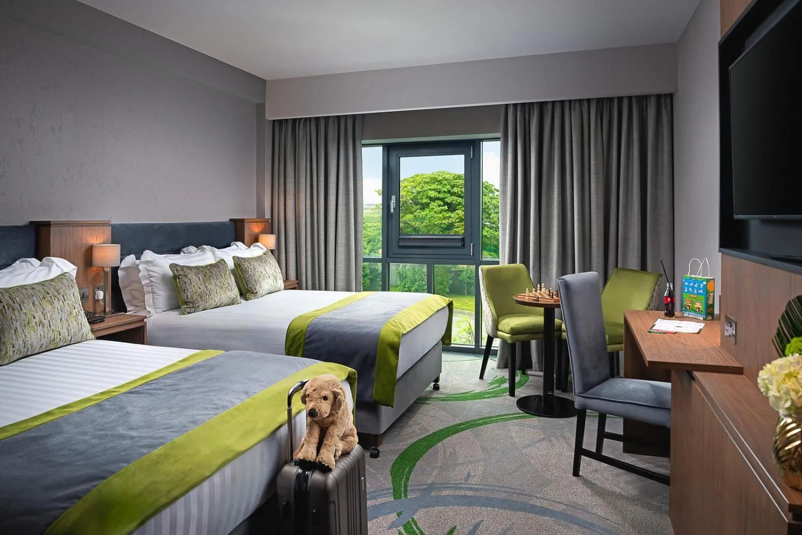 Bed in Carlton Hotel Dublin Airport