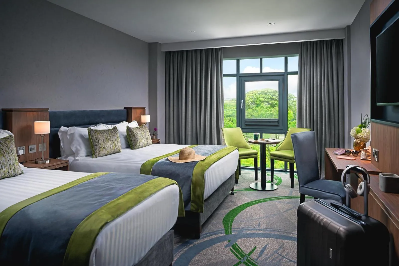 Bed in Carlton Hotel Dublin Airport