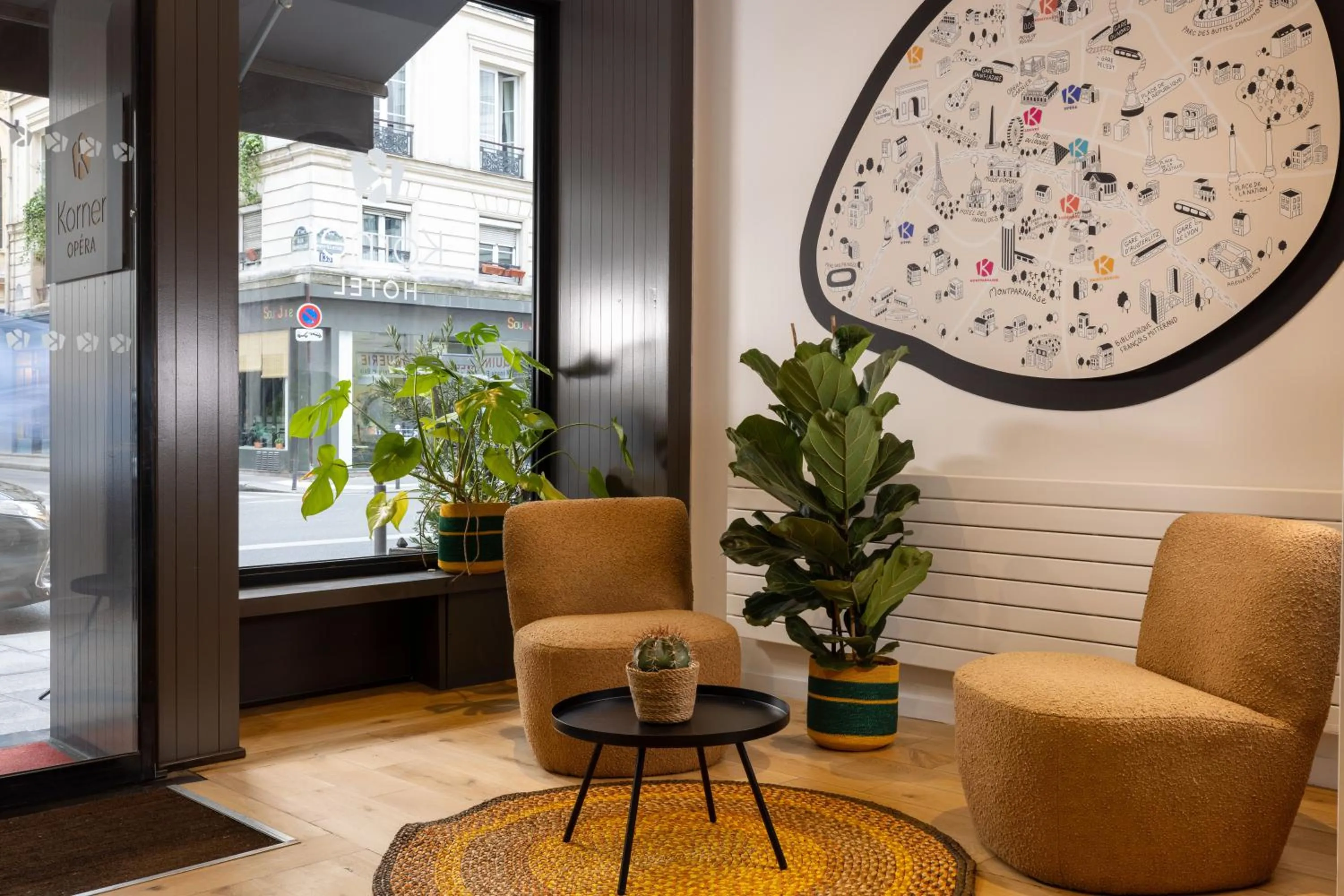 Facade/entrance in Korner Opera