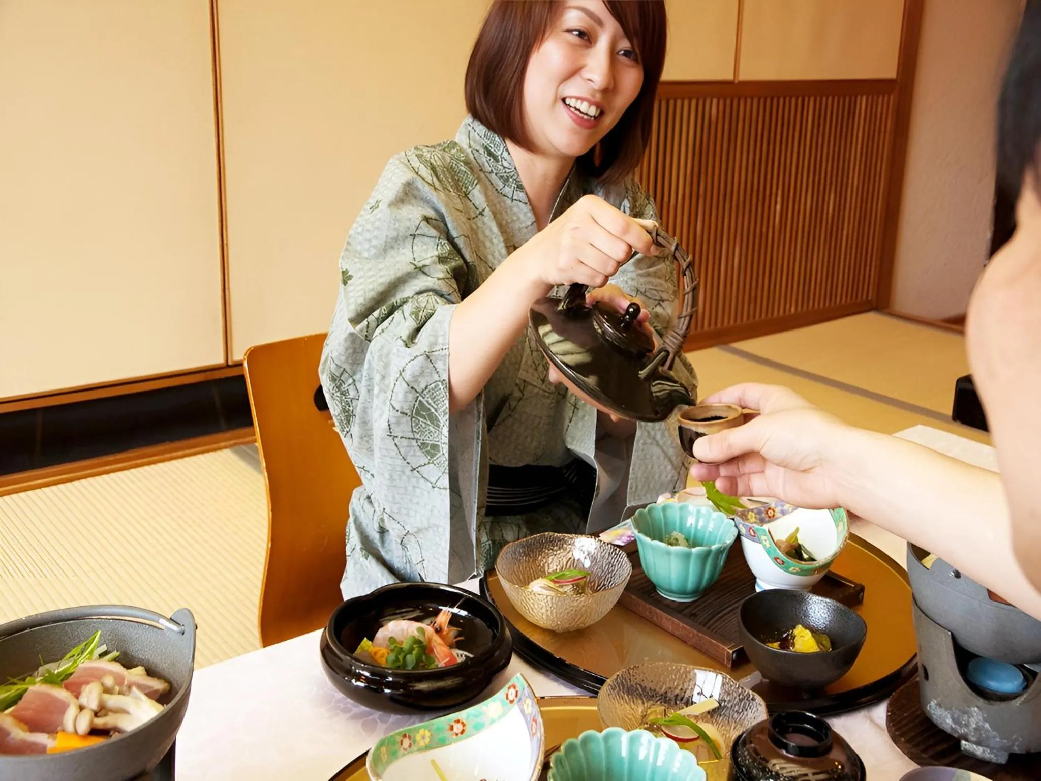 Restaurant/places to eat in Kirishima miyama hotel