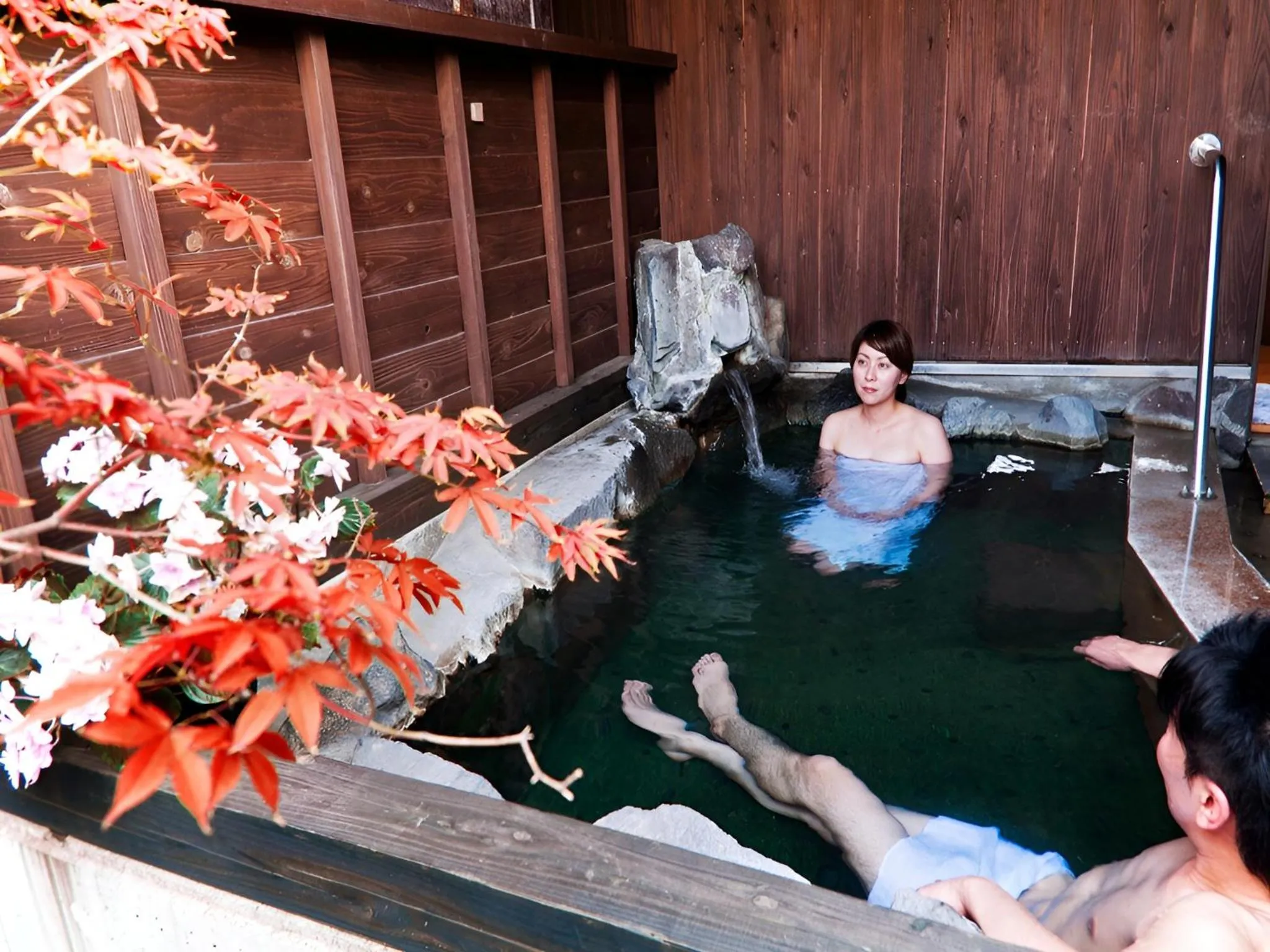 Natural landscape in Kirishima miyama hotel