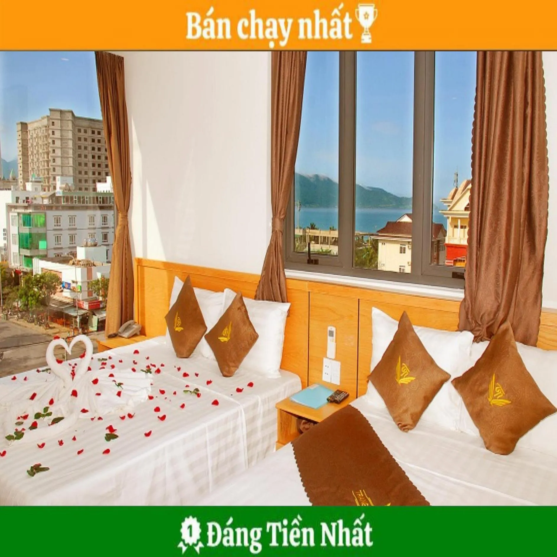 Bed in Trang Ngan Hotel by THG