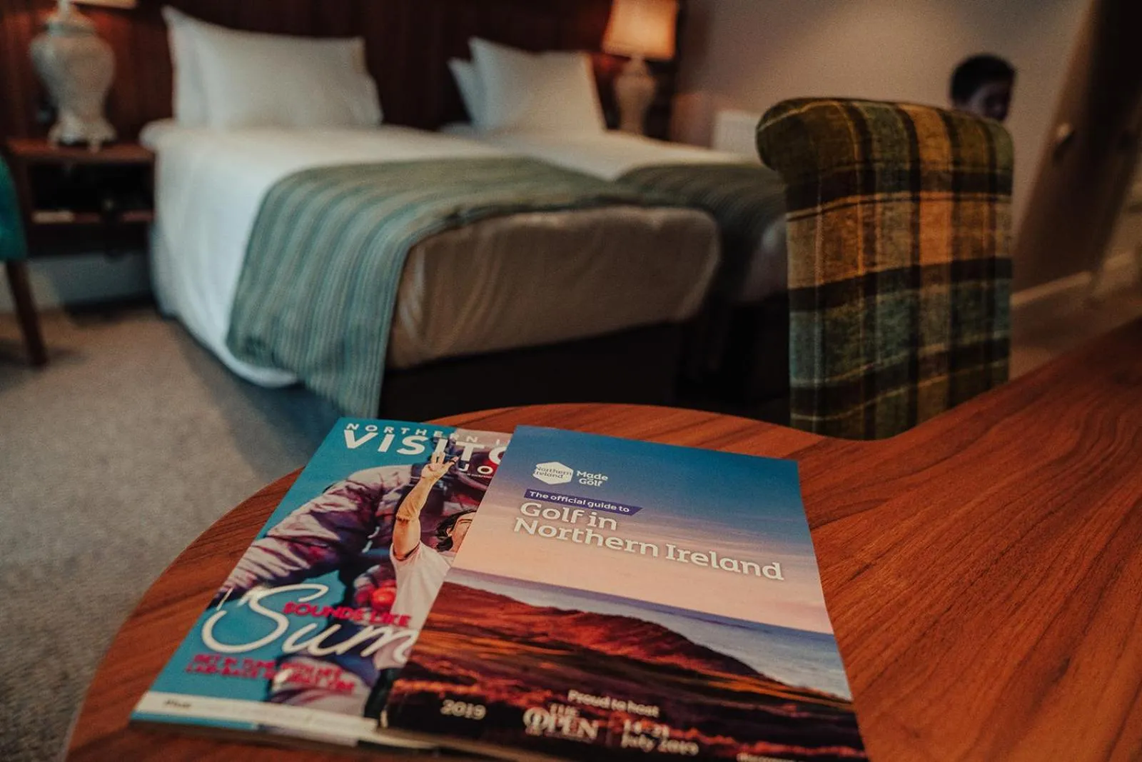 Bed in Dunadry Hotel And Gardens