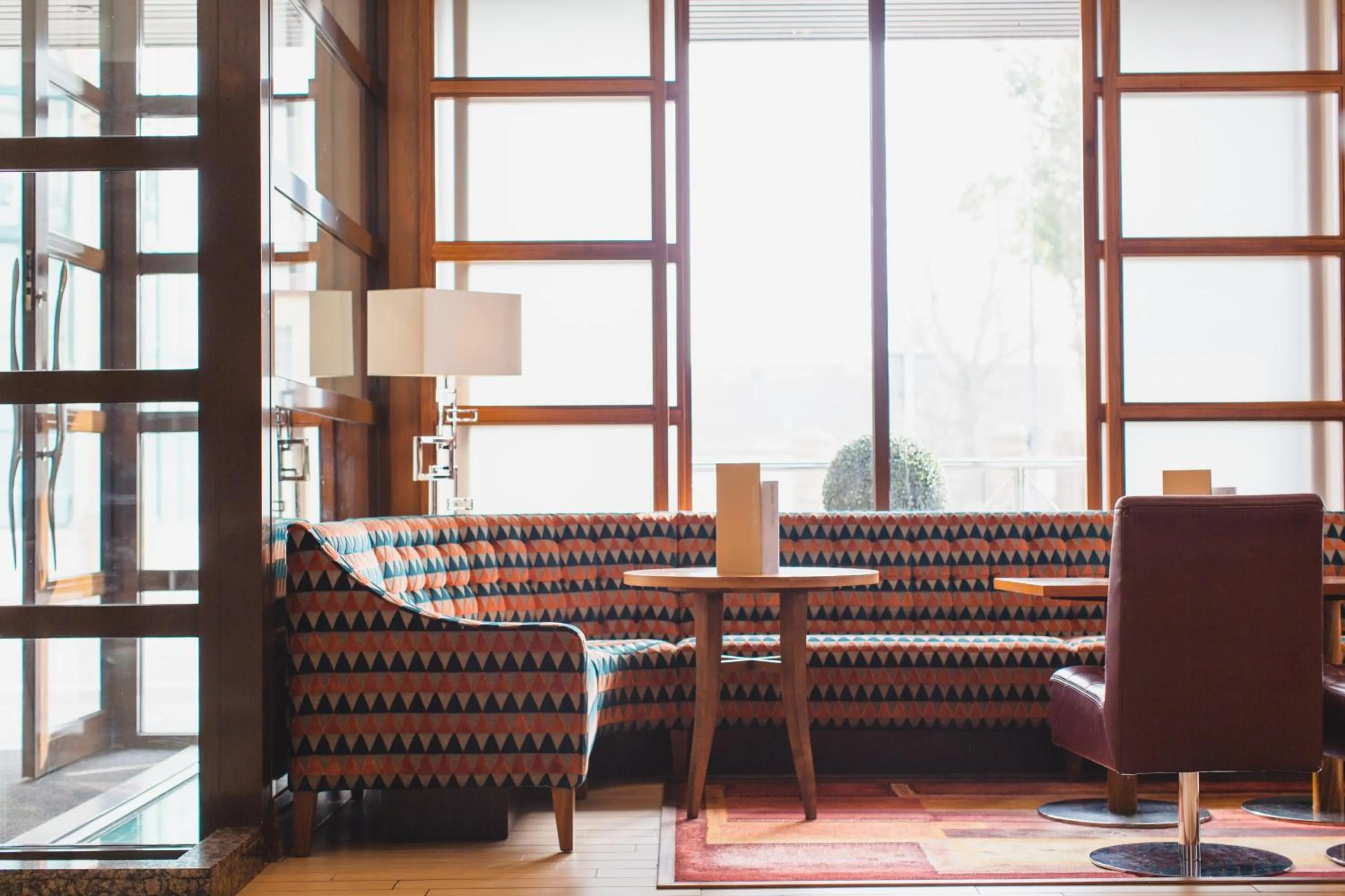 Seating area in The Club Hotel & Spa Jersey