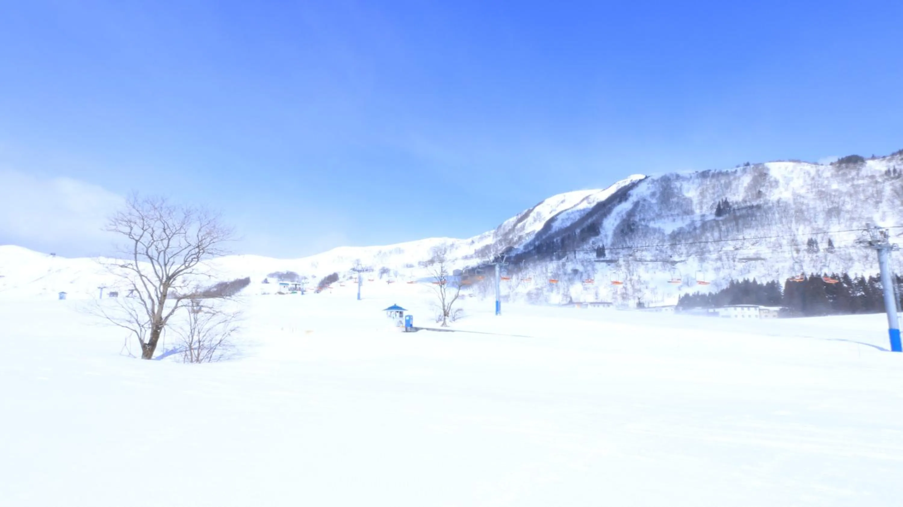 Skiing in Kadoya Shinkan