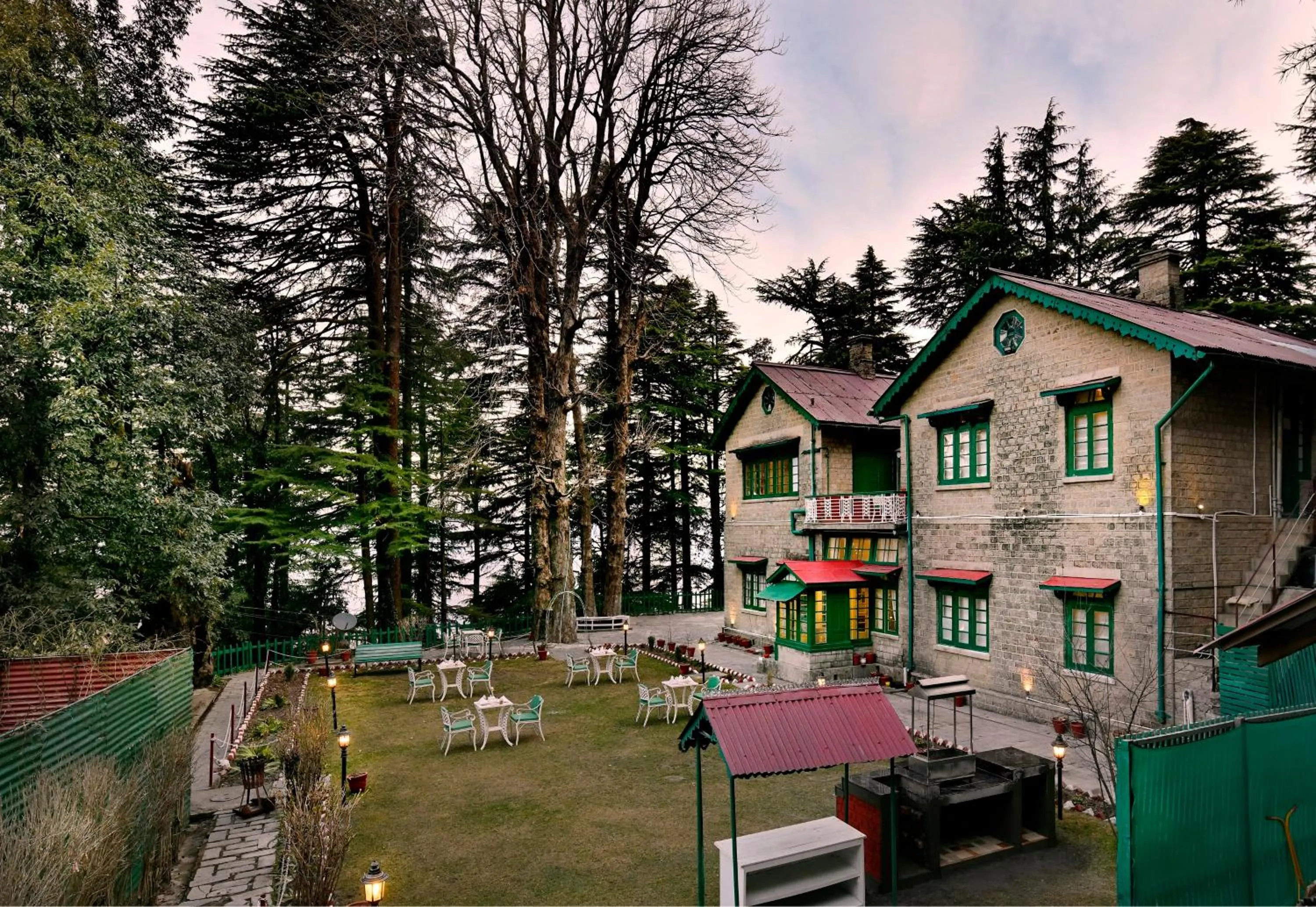 Property building in Brij Villa, Dalhousie - A Colonial Luxury Retreat