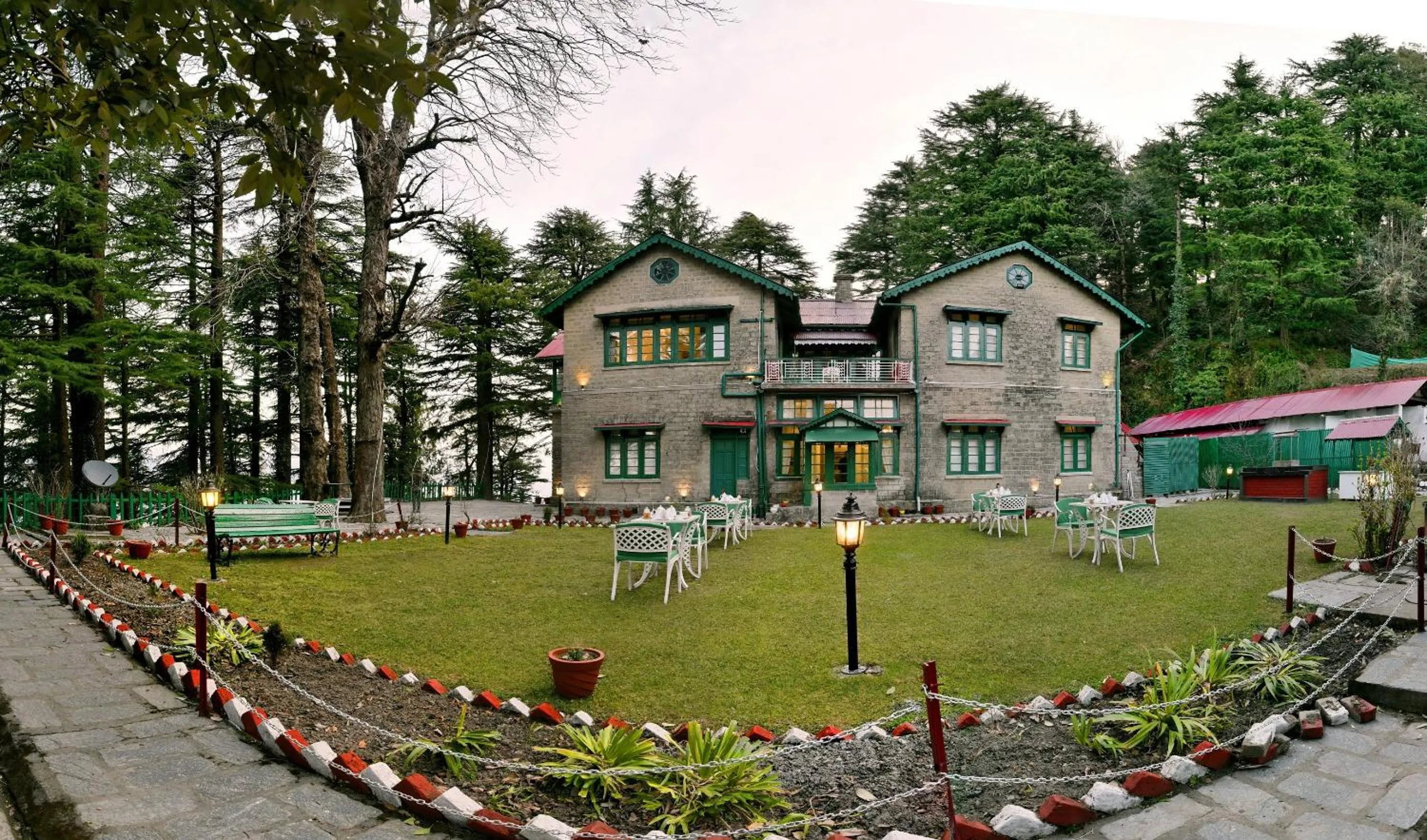 Property building in Brij Villa, Dalhousie - A Colonial Luxury Retreat
