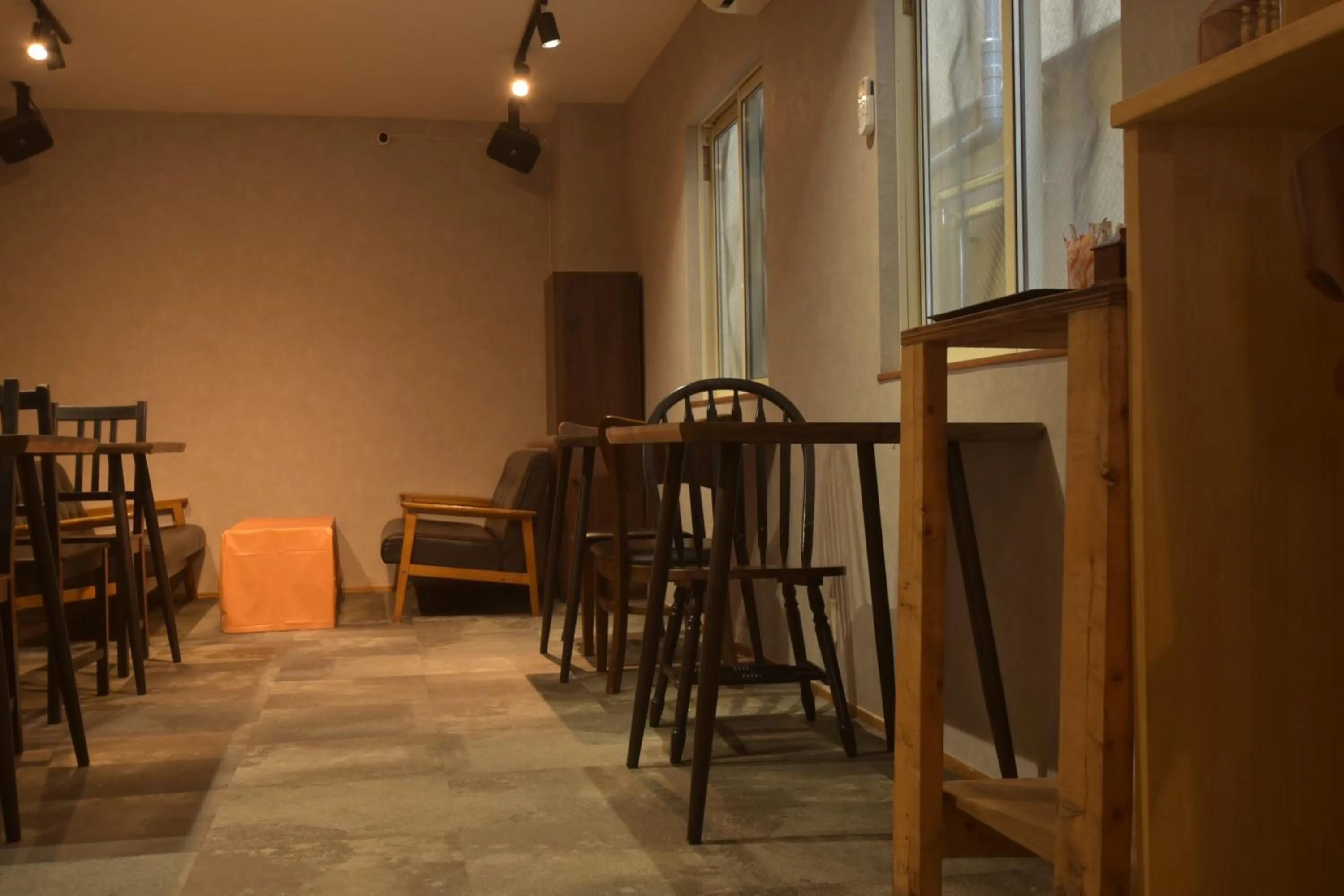 Lounge or bar in IZA Enoshima Guest House