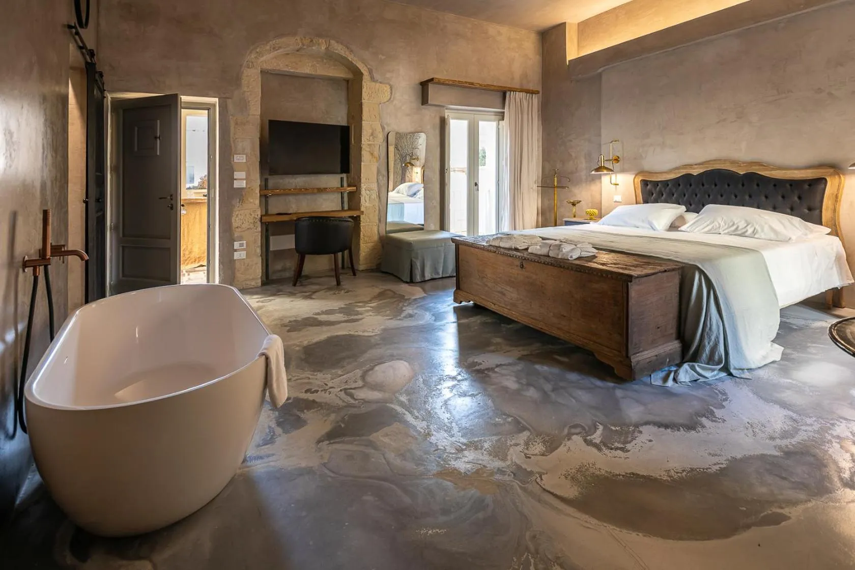 Photo of the whole room, Bed in Palazzo Sant'Anna Lecce