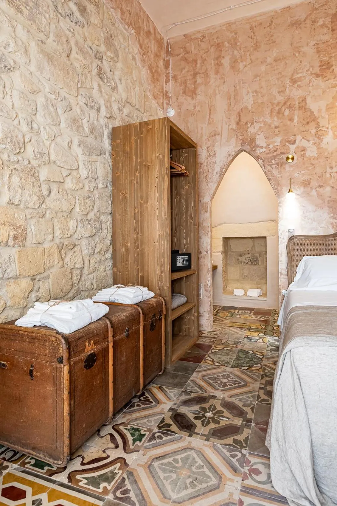 Bedroom, Bed in Palazzo Sant'Anna Lecce