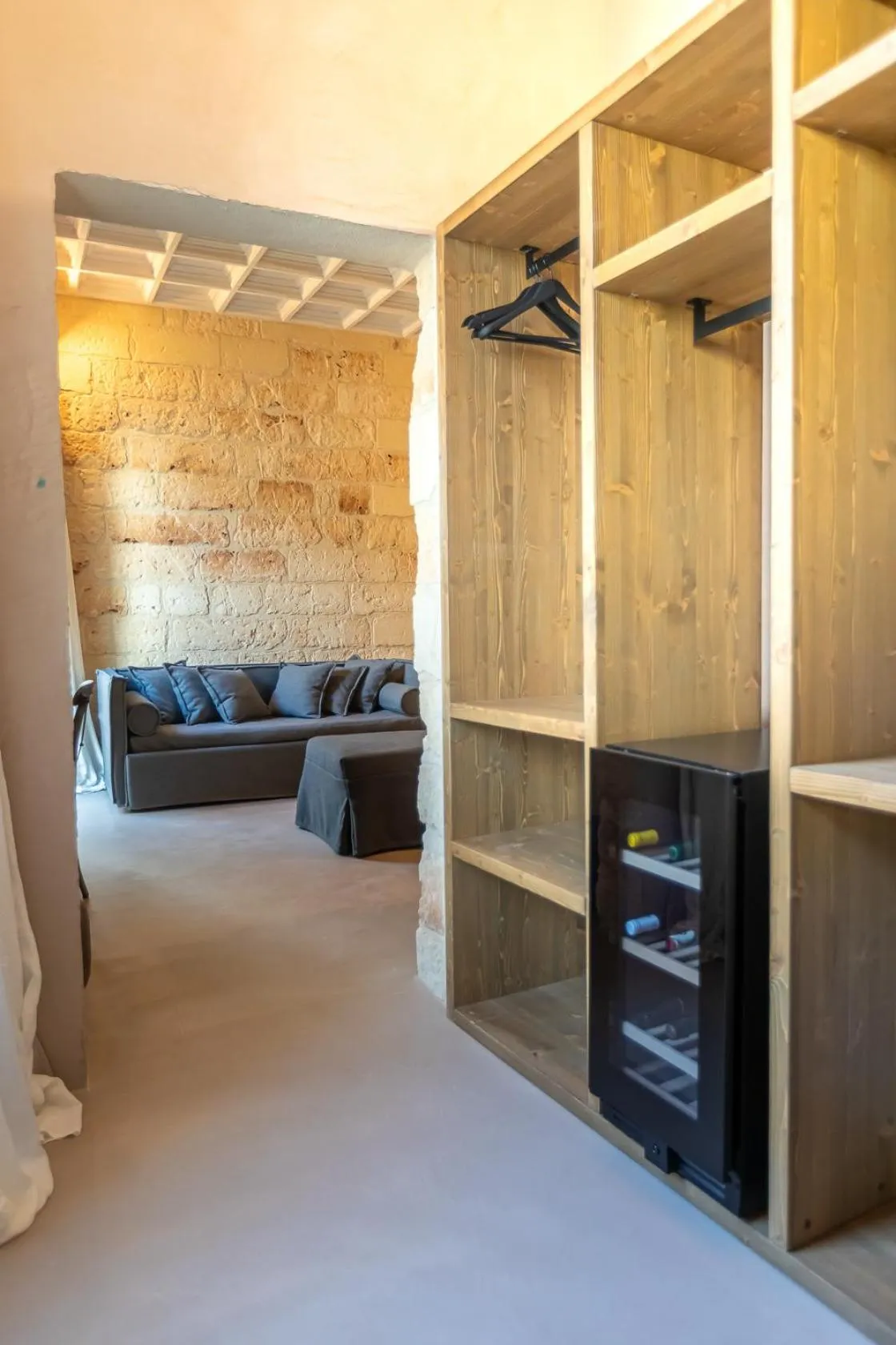 Seating area, Bed in Palazzo Sant'Anna Lecce