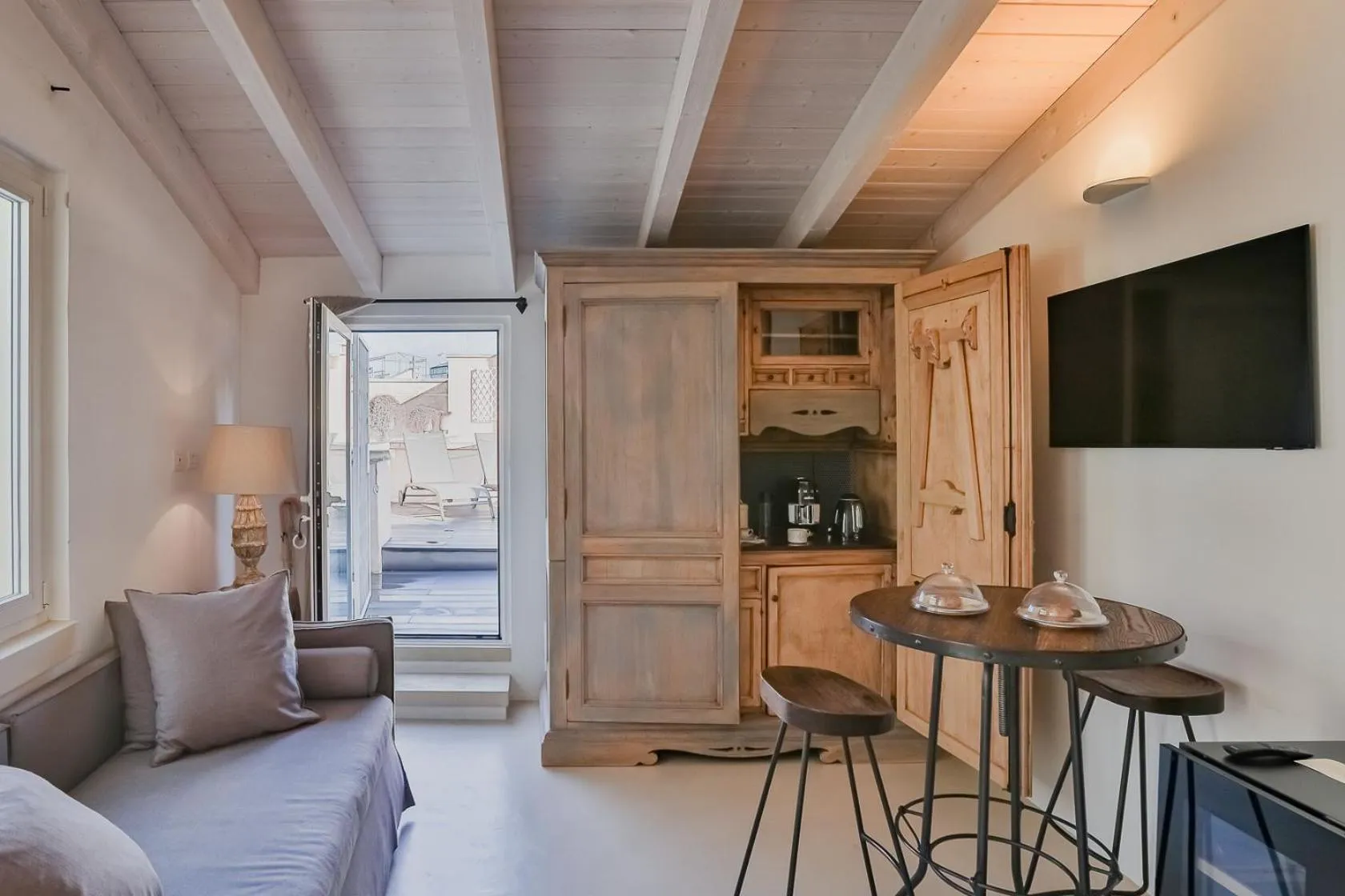 Living room in Palazzo Sant'Anna Lecce