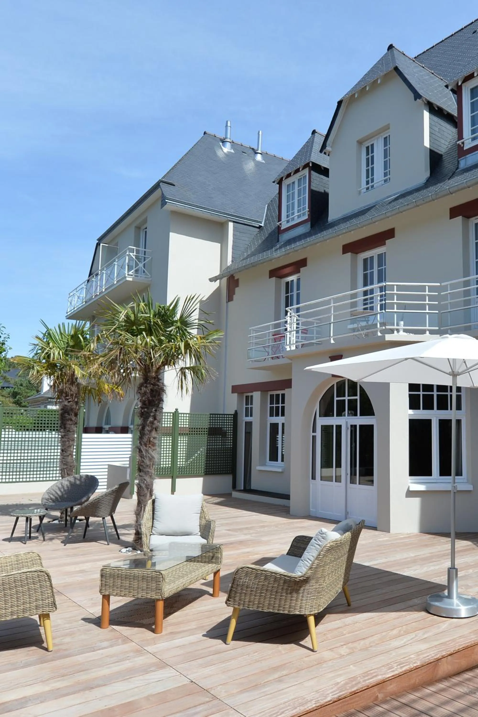 Patio in Hotel De Diane