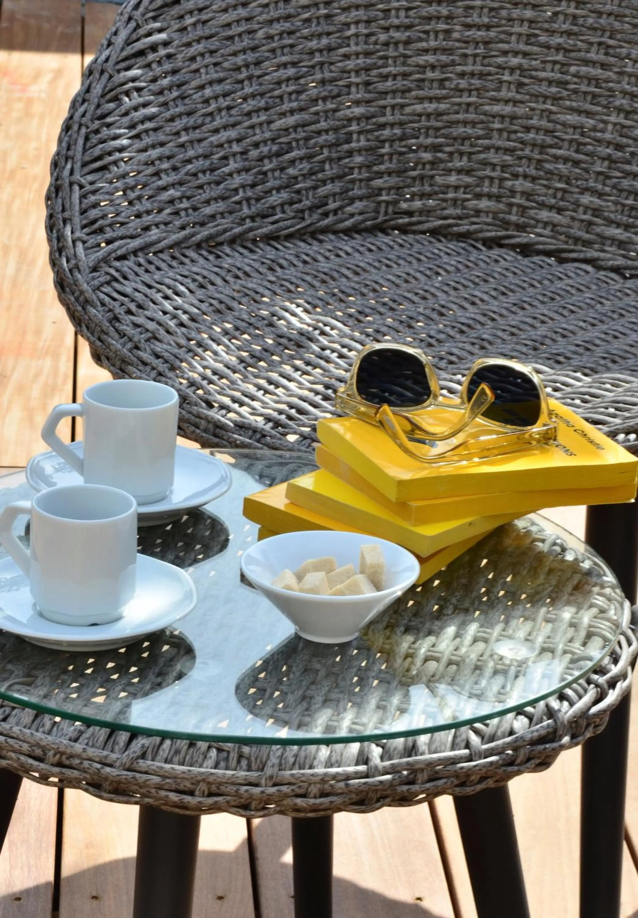 Patio in Hotel De Diane