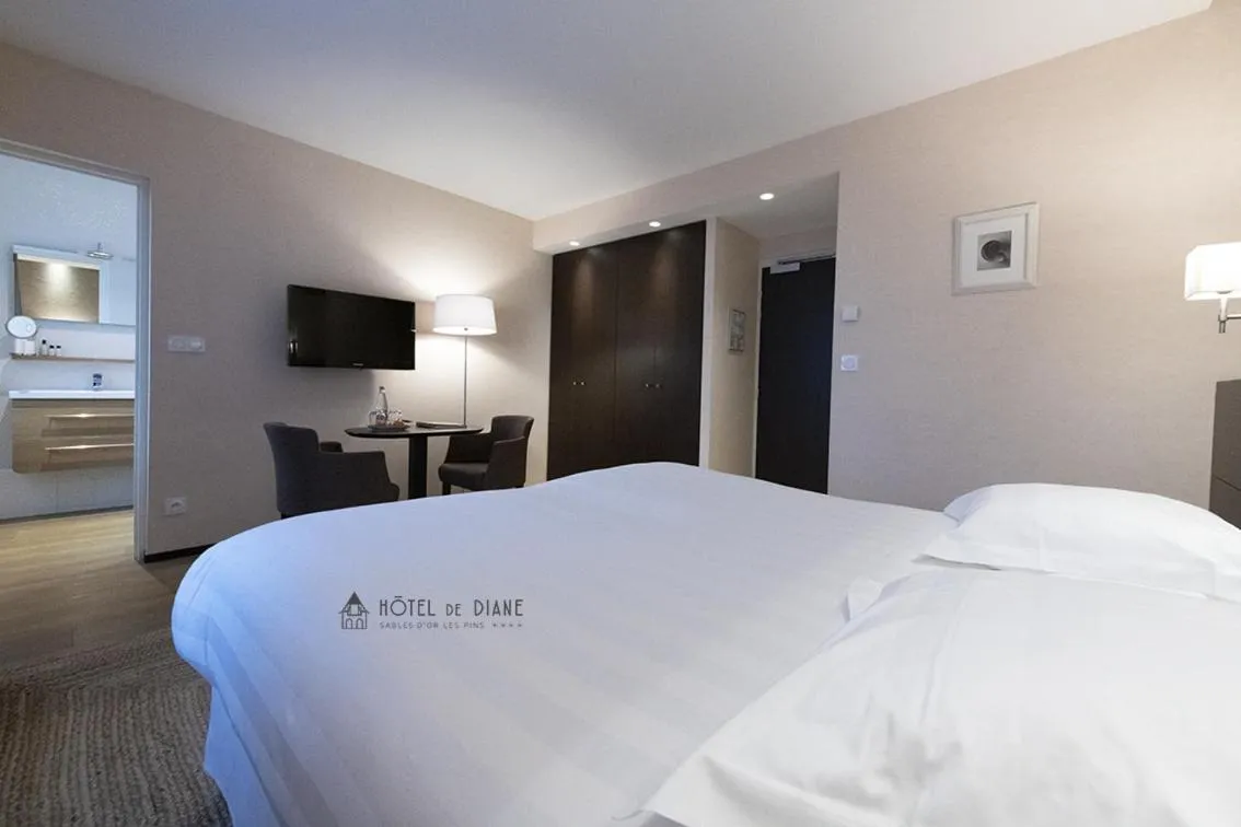 Bed in Hotel De Diane