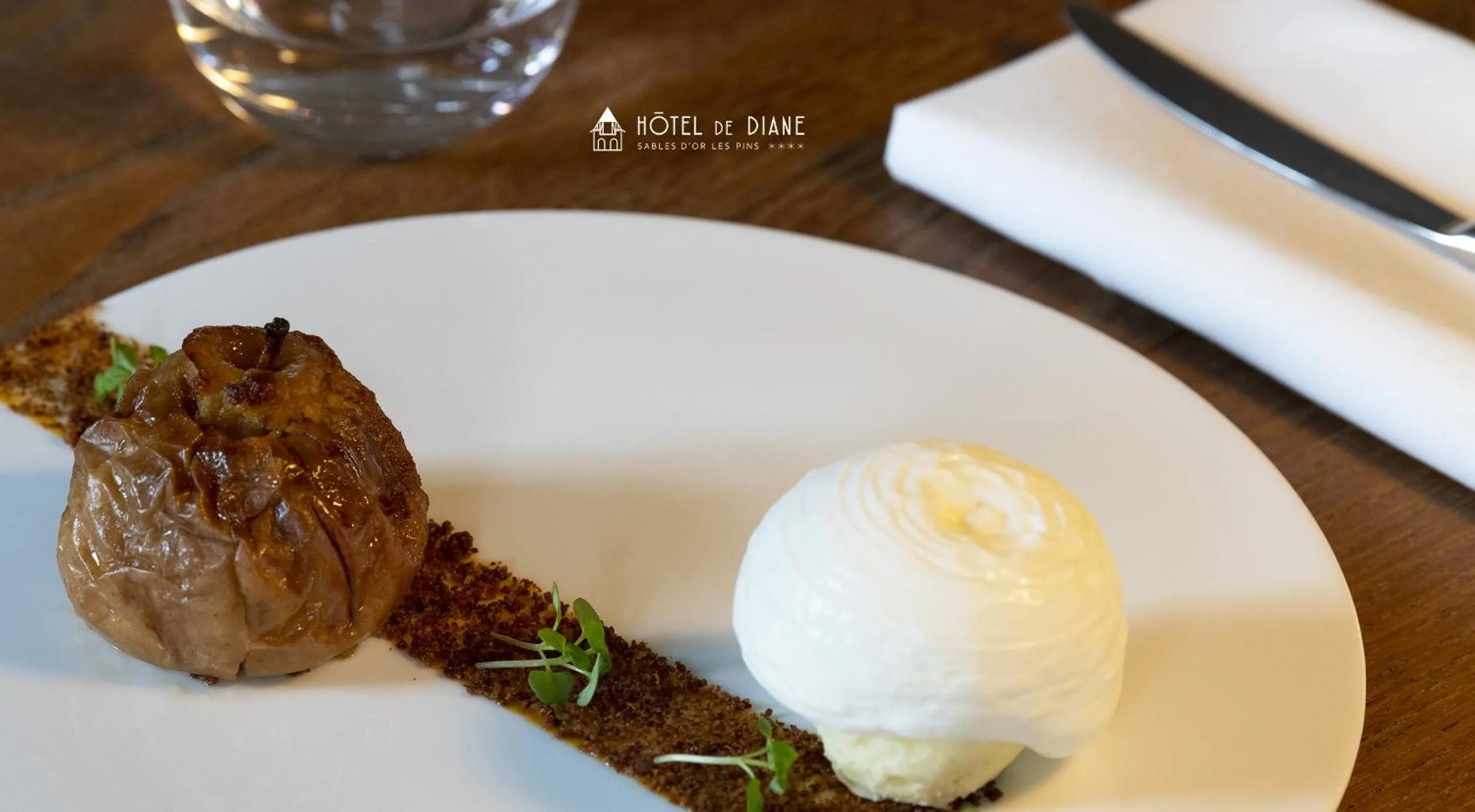 Dinner in Hotel De Diane