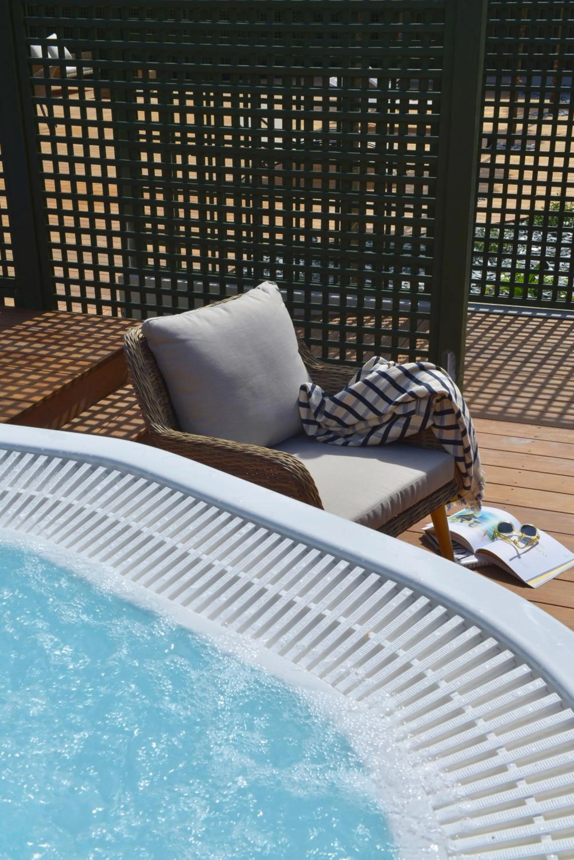 Hot Tub in Hotel De Diane