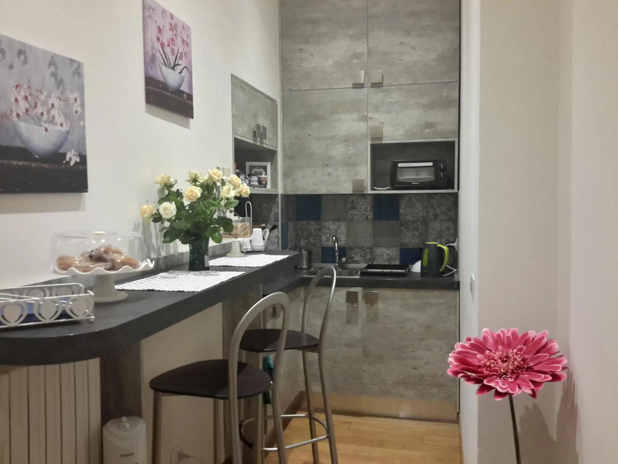 Communal kitchen in Le Stanze di Penelope