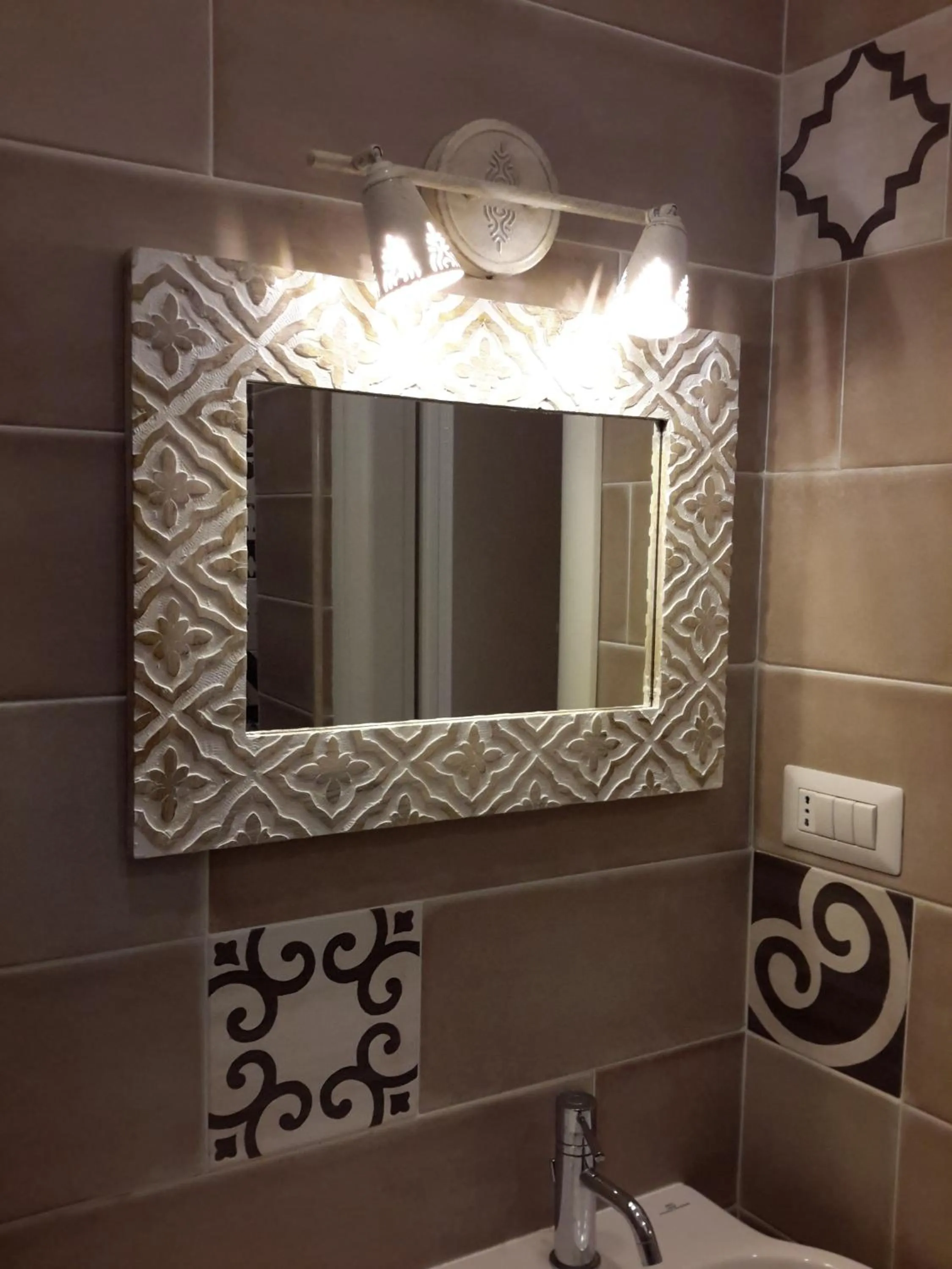 Decorative detail in Le Stanze di Penelope