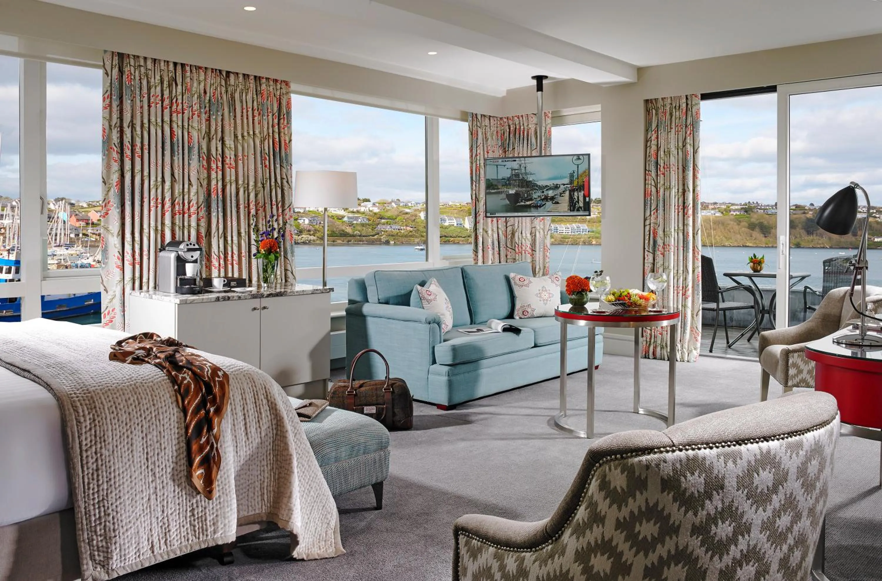 Signature Suite with Private Balcony in Trident Hotel Kinsale