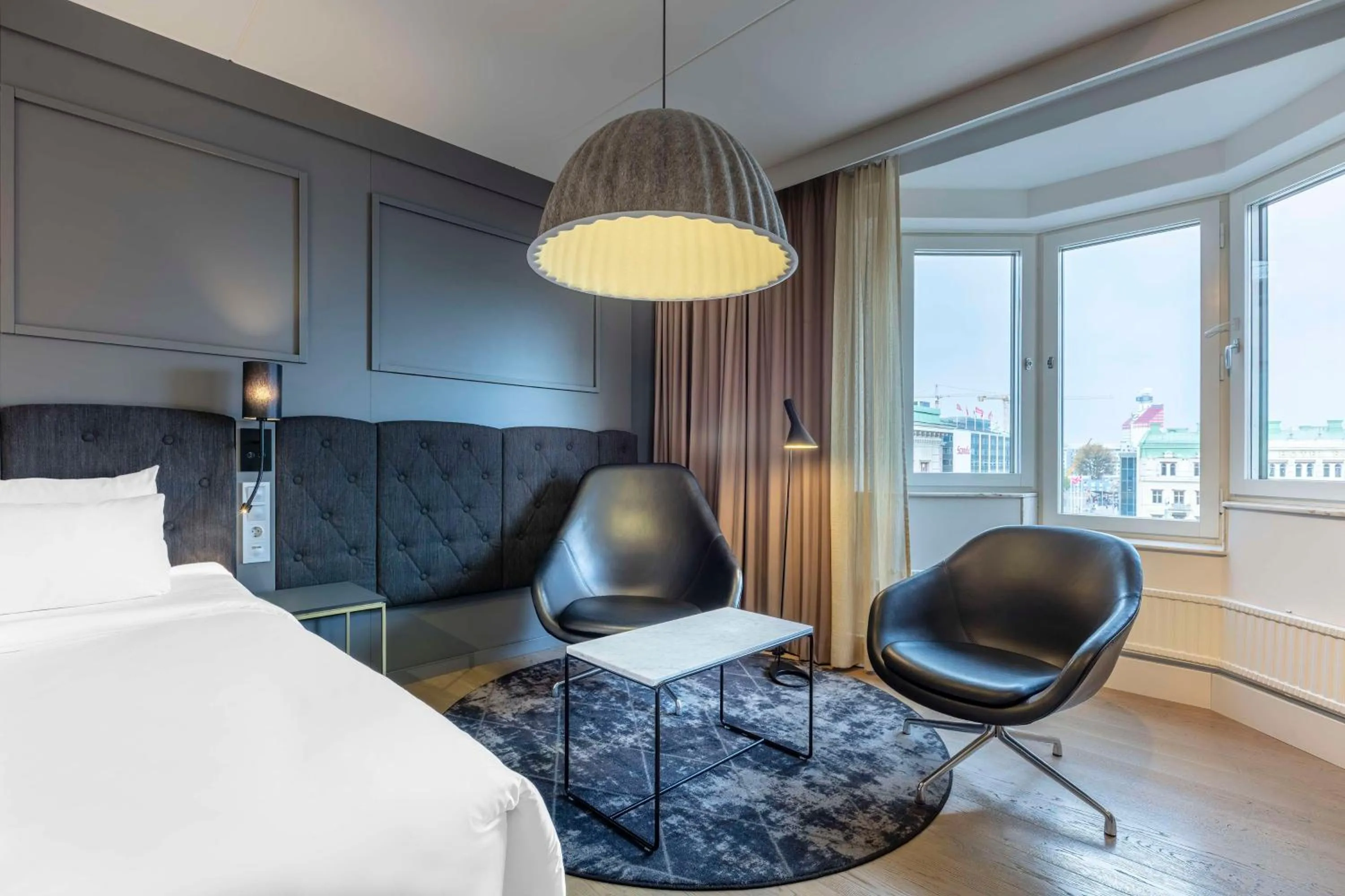 Photo of the whole room, Bed in Radisson Blu Scandinavia Hotel, Göteborg