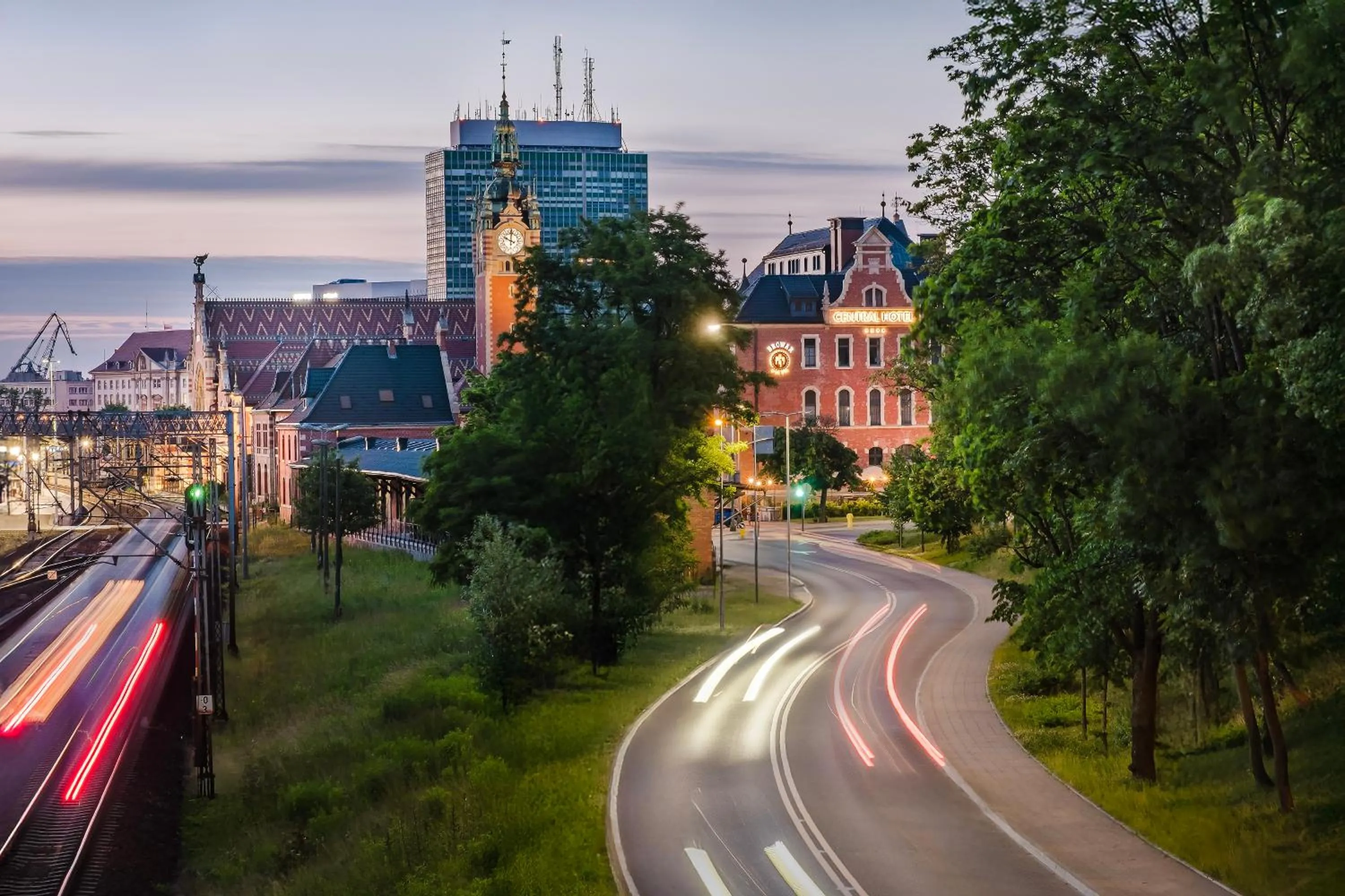 Property building in Craft Beer Central Hotel