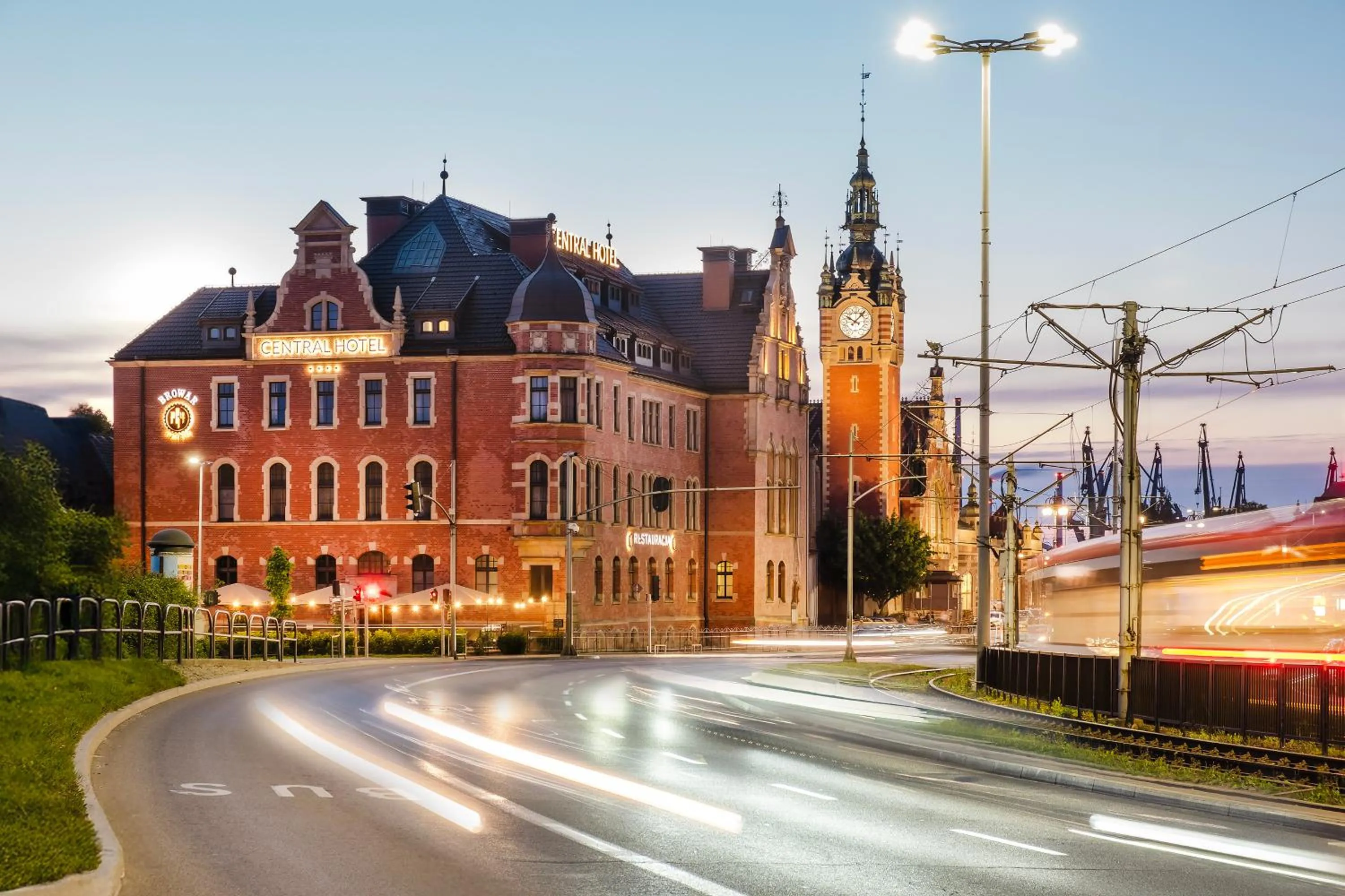 Property building in Craft Beer Central Hotel