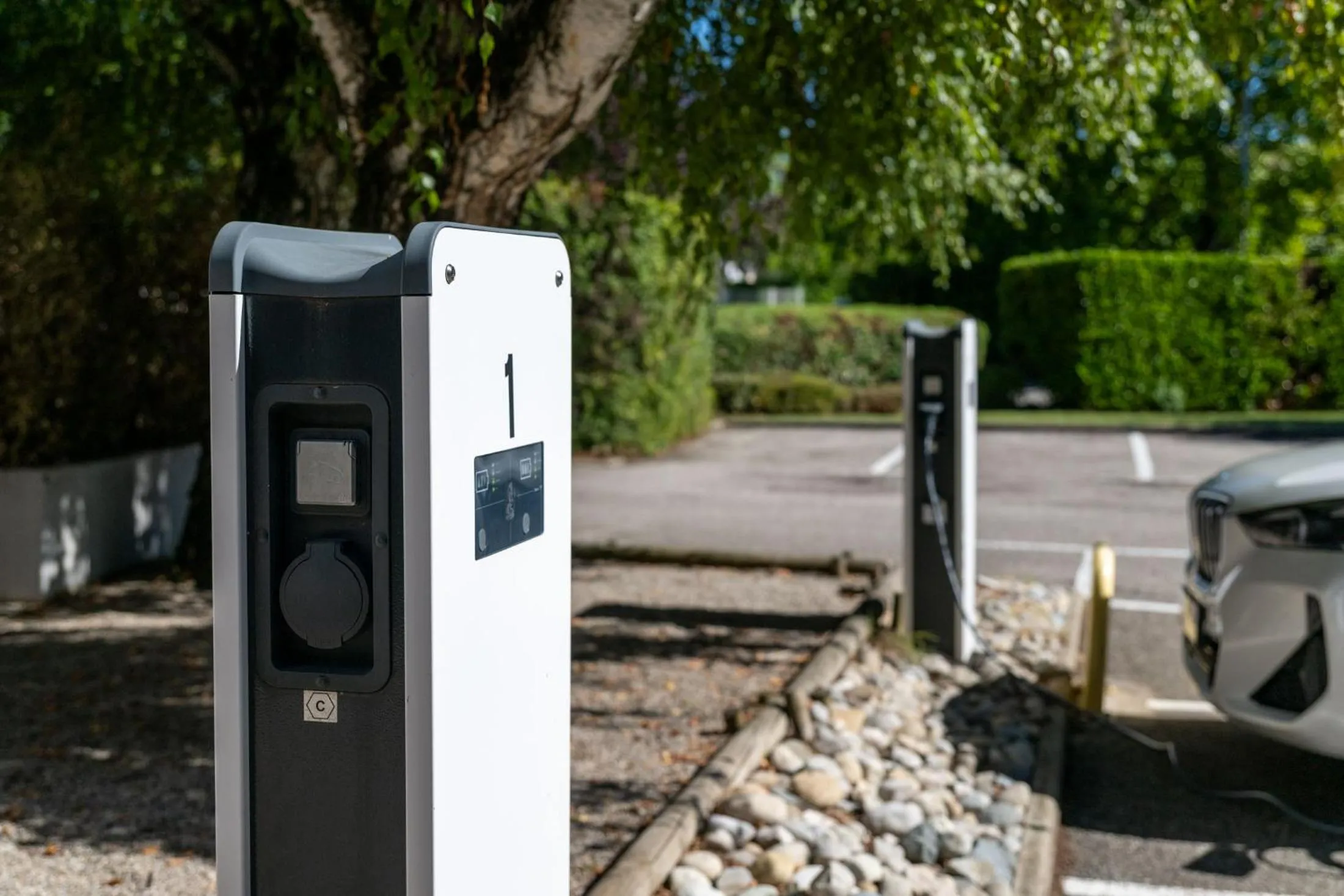 Parking in Hôtel des Trois Massifs