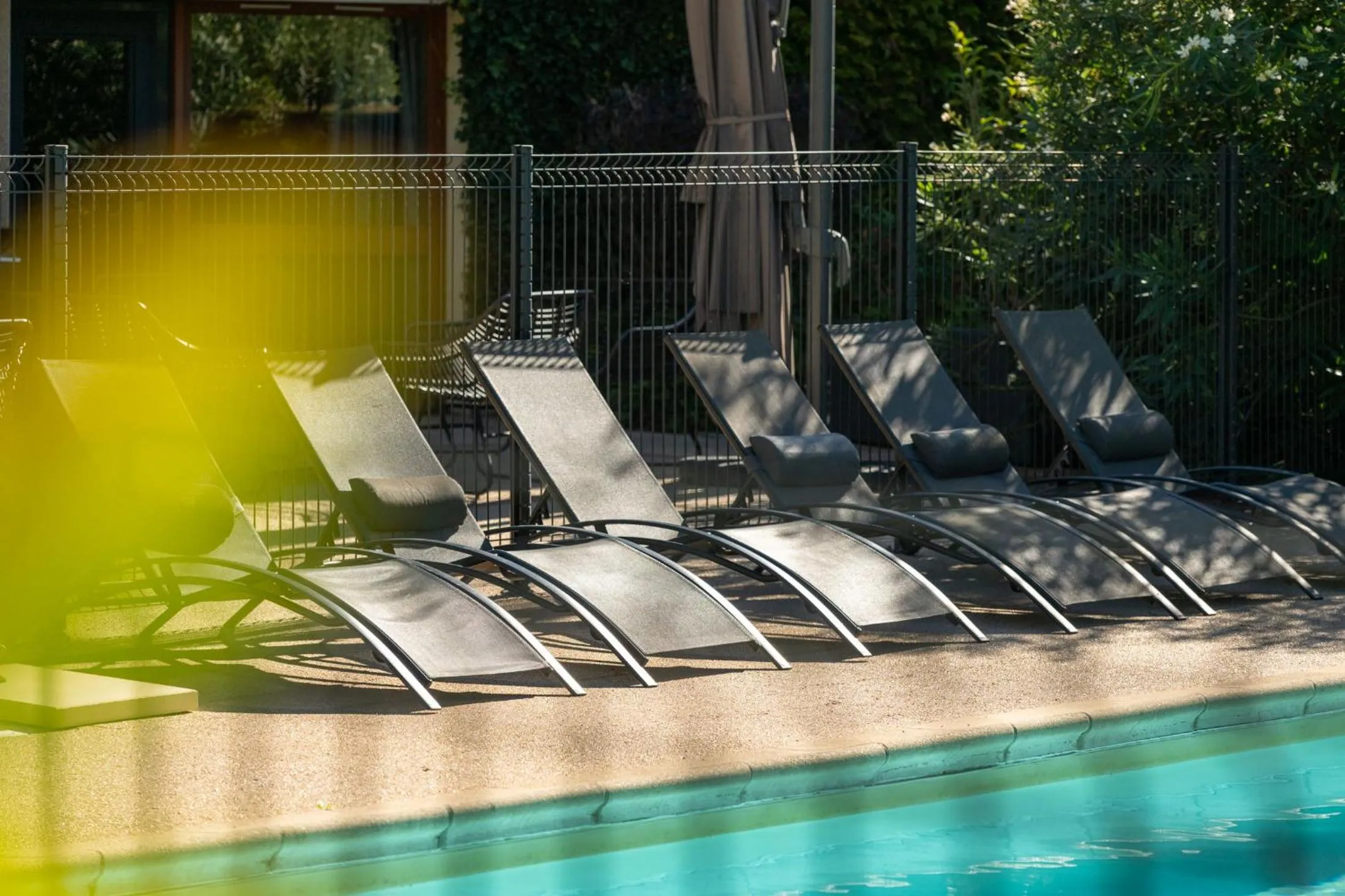 Balcony/Terrace in Hôtel des Trois Massifs