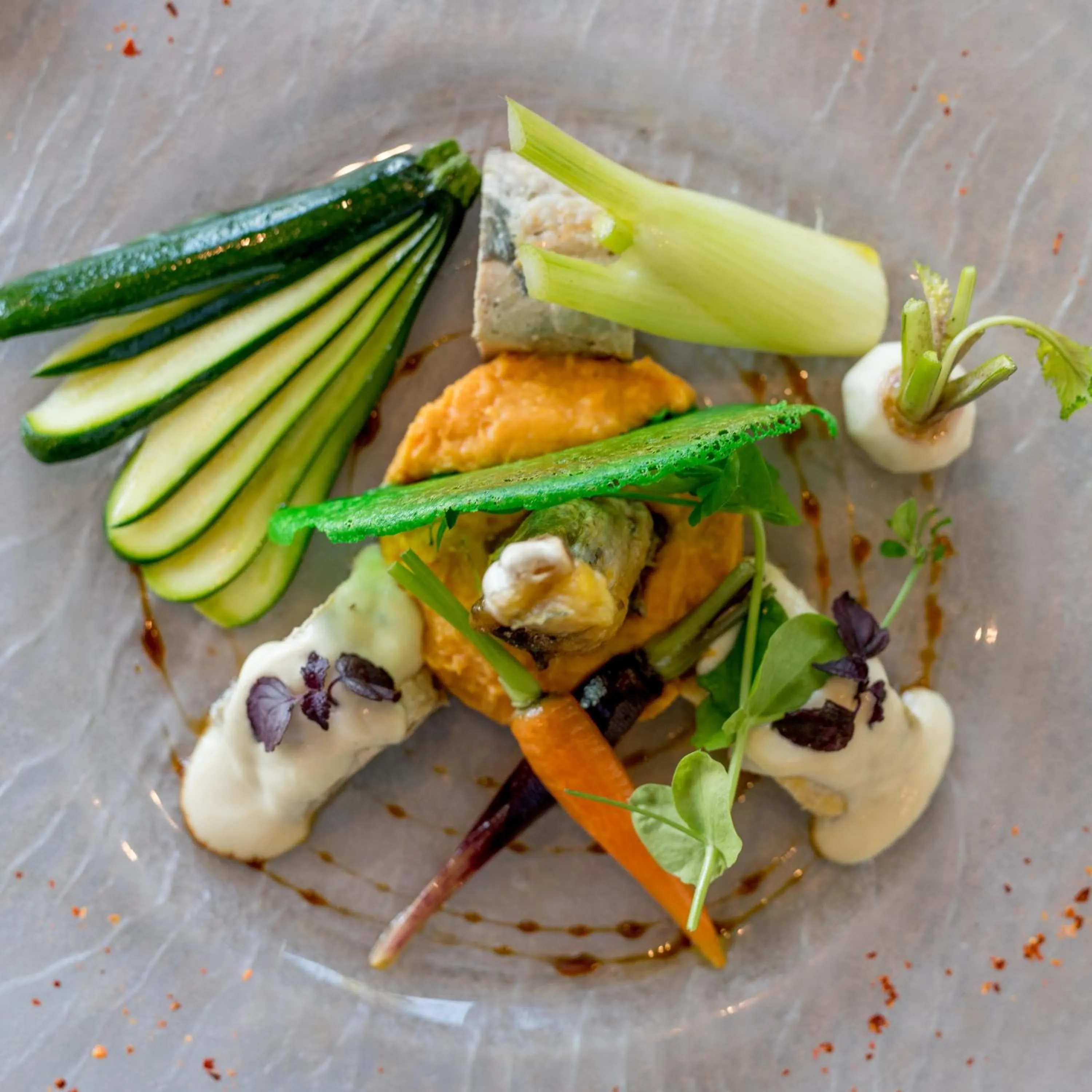 Food close-up in Logis Hôtels- Hôtel et Restaurant Domaine de Fompeyre