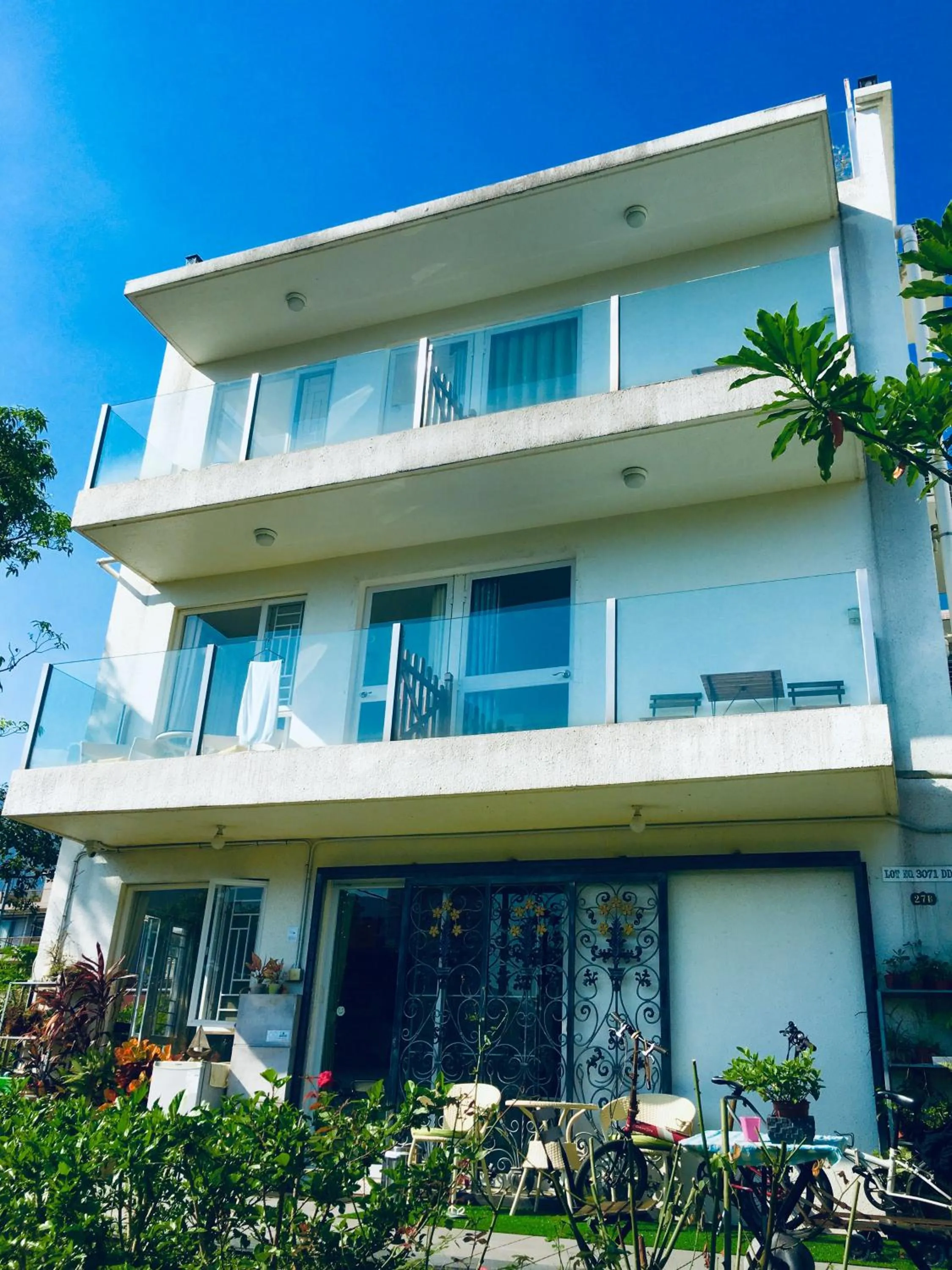 Property building in City Oasis Guesthouse