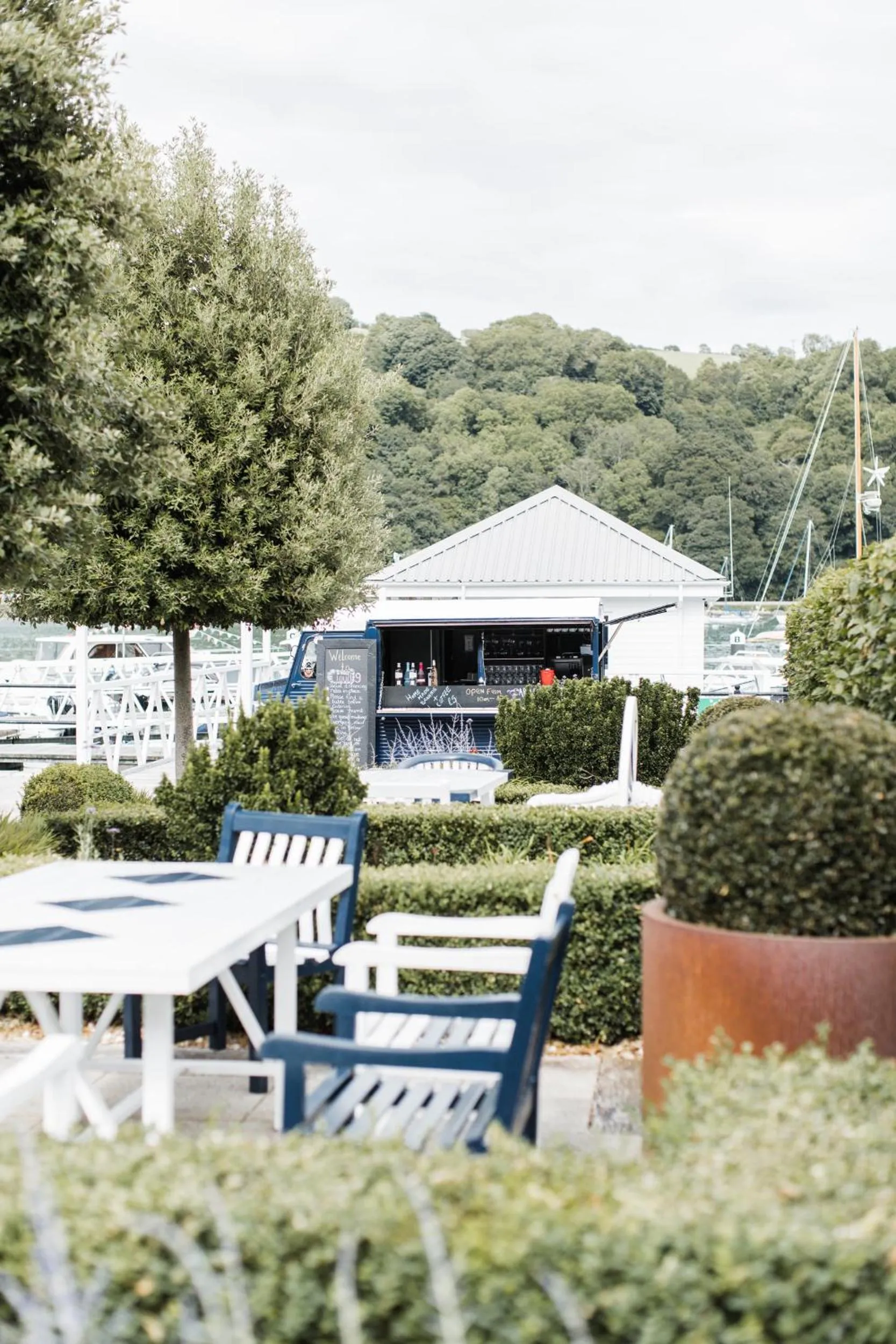 Garden in Dart Marina Hotel