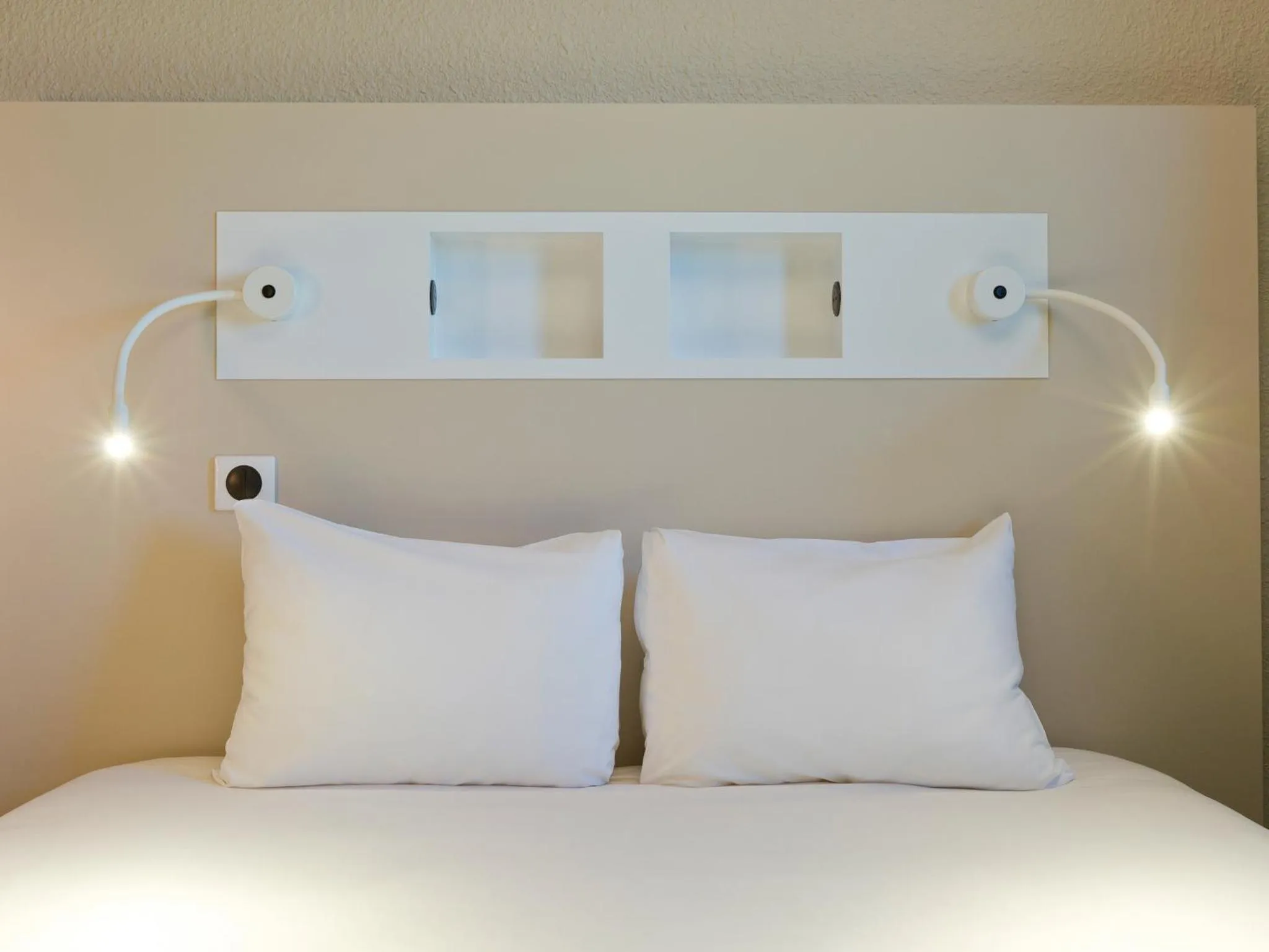 Bed in Ibis Budget Bourgoin Jallieu Centre