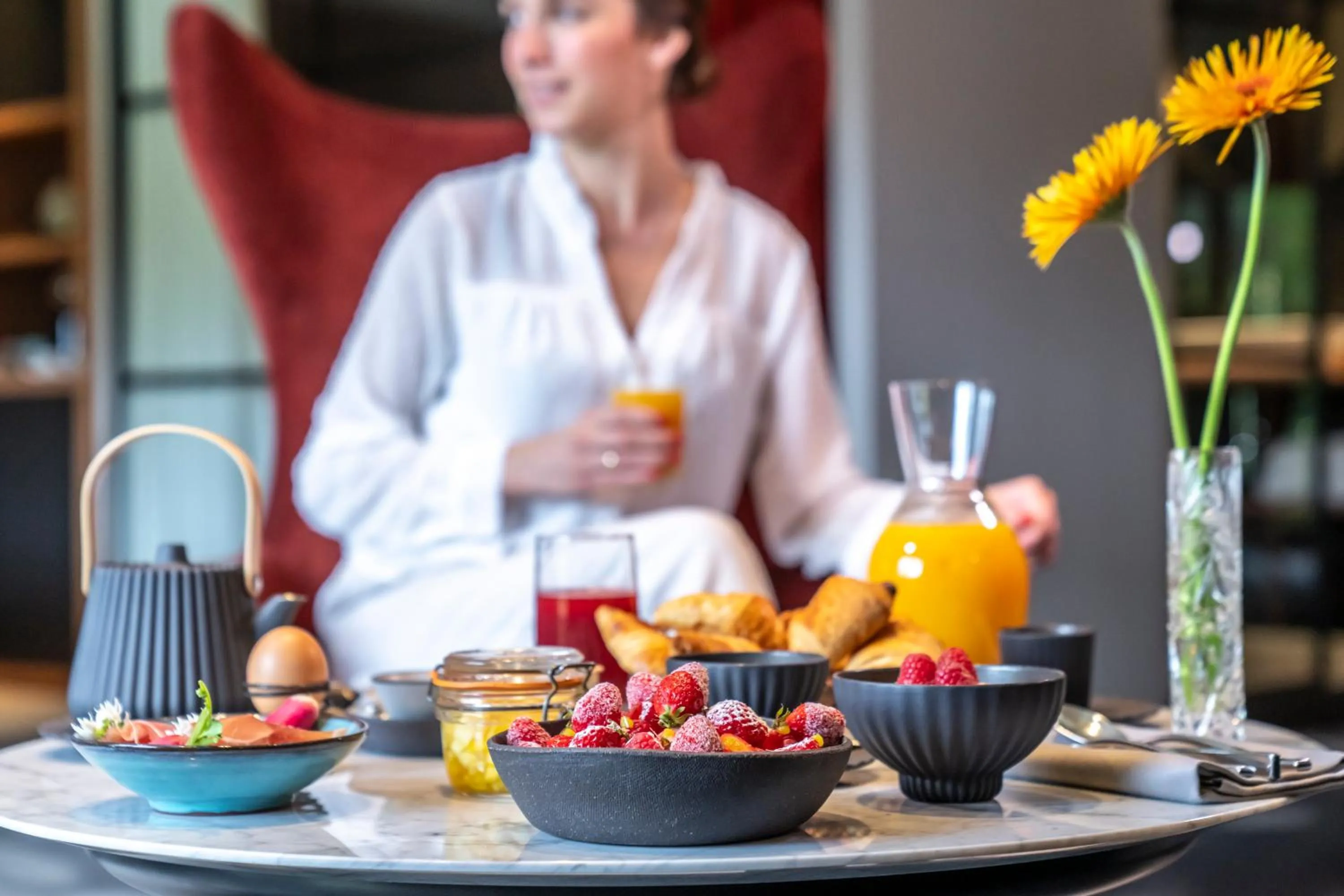 Breakfast in Hôtel Baud - Teritoria