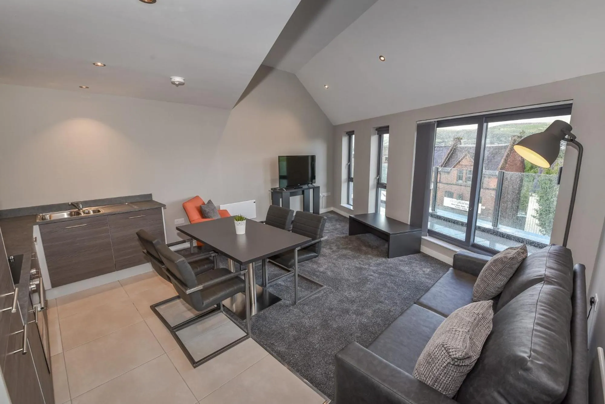 Living room in Dream Apartments St Thomas Hall