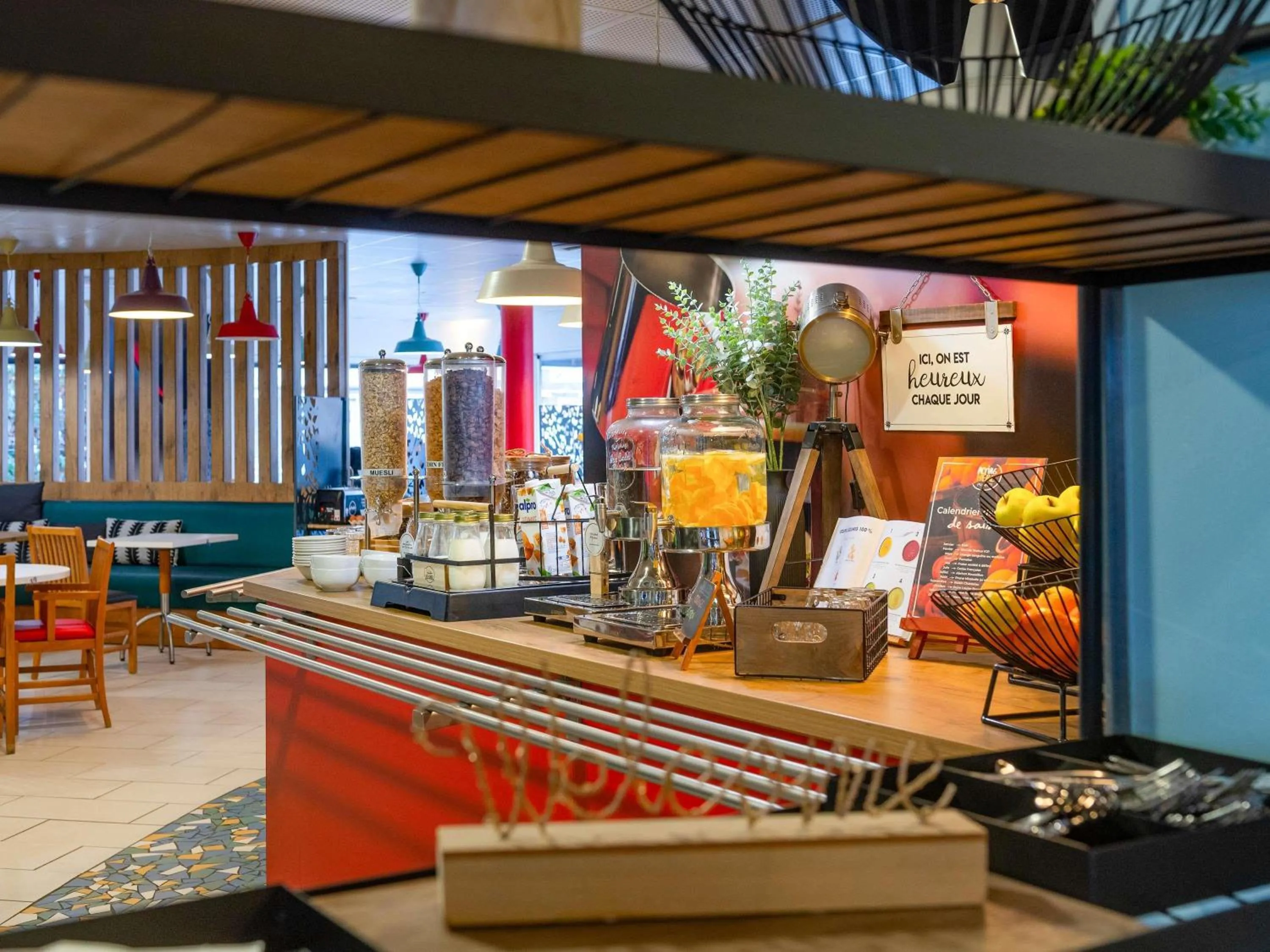 Breakfast in ibis La Bresse Gérardmer