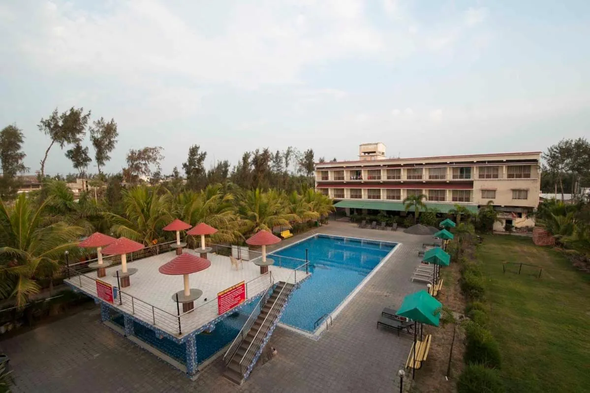 Pool view in Hotel Sonar Bangla Mandarmoni
