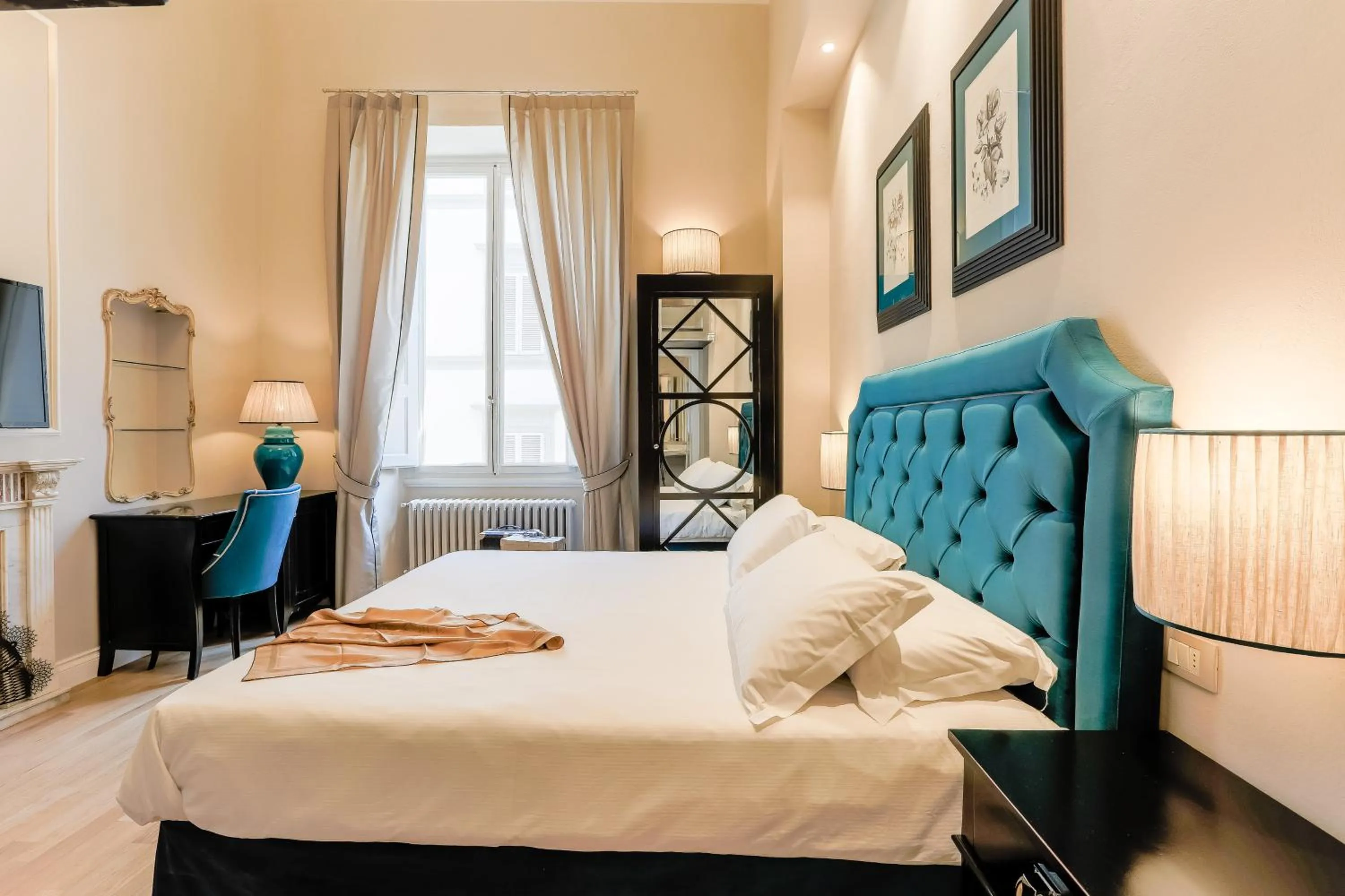 Bed in Relais Tosinghi