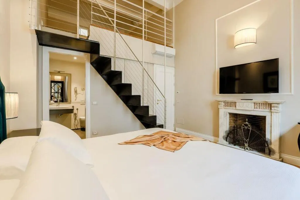 Bed in Relais Tosinghi