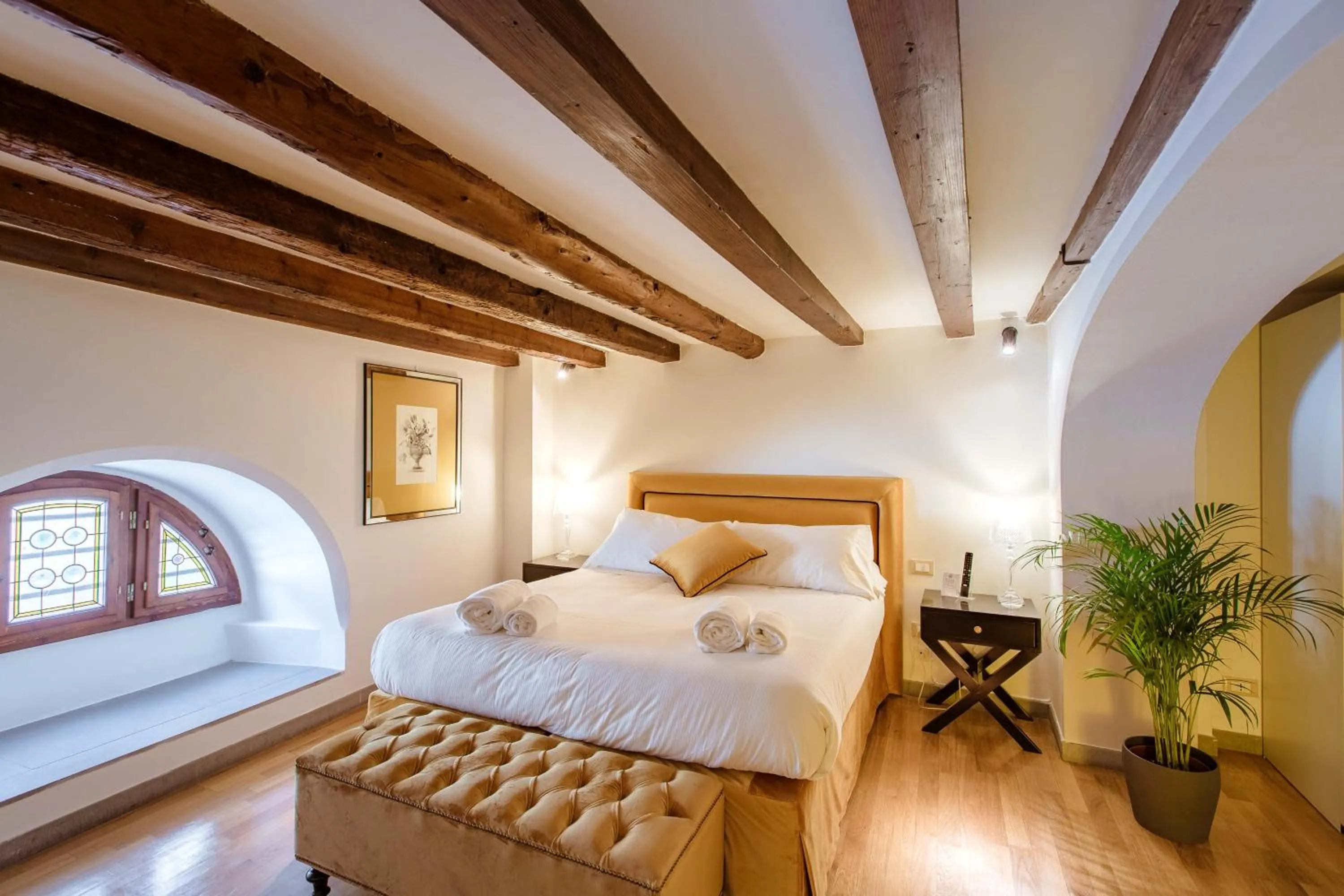 Bed in Relais Tosinghi