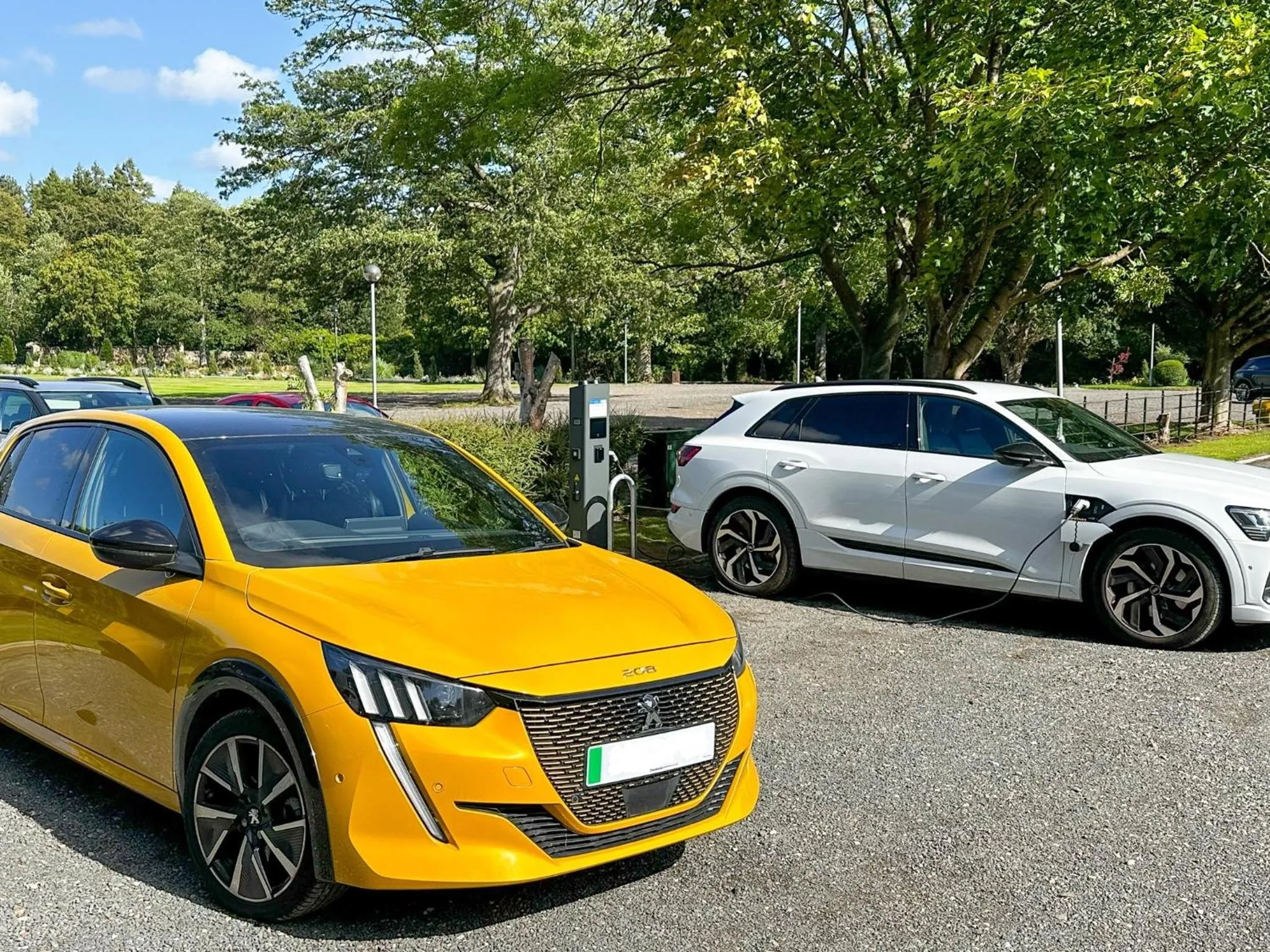 Parking in Beamish Hall Hotel, BW Premier Collection