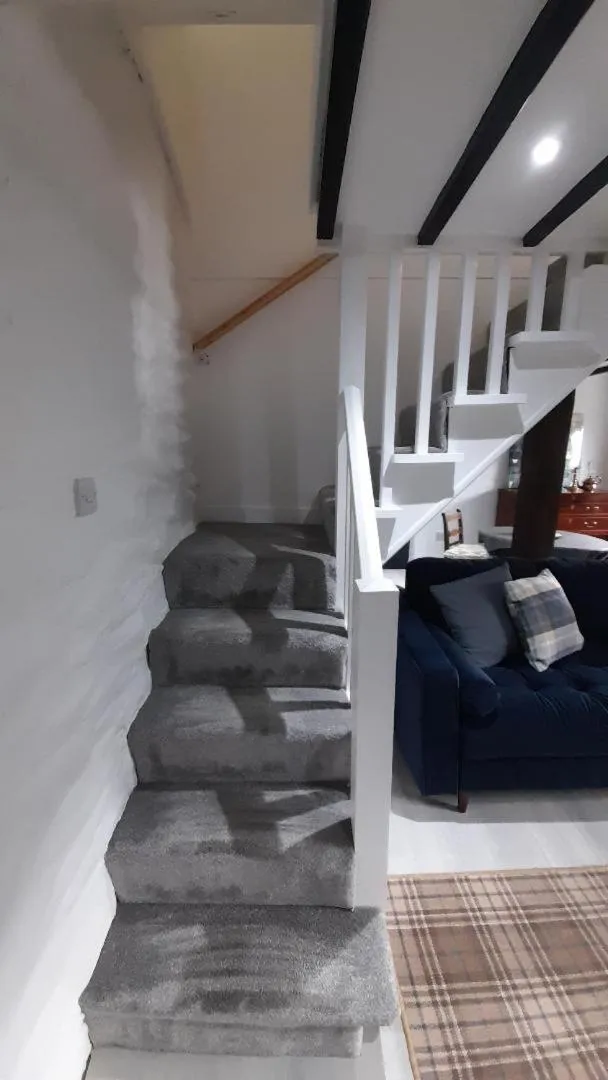 Bed in Ty Gwyn Hotel