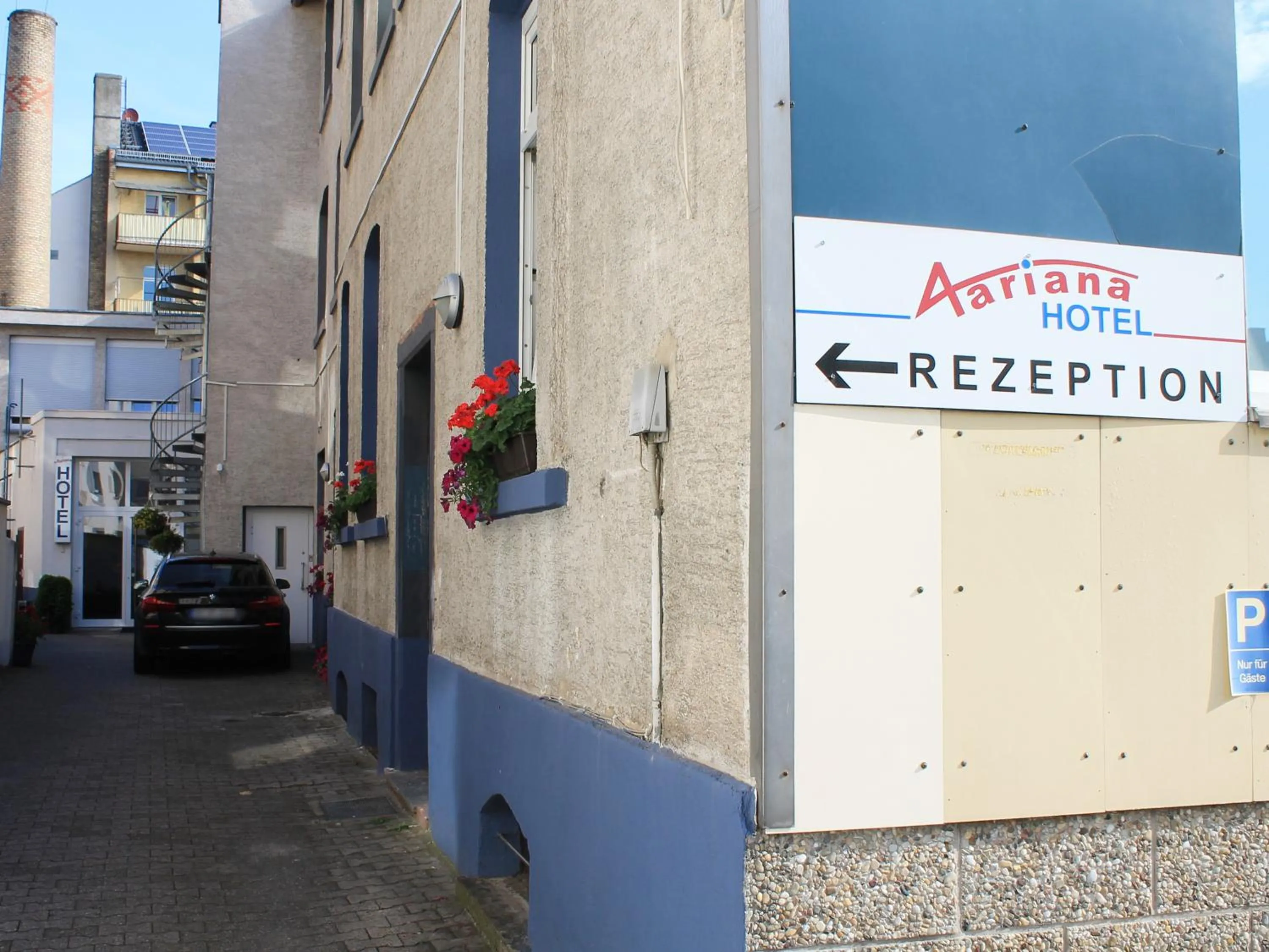 Logo/Certificate/Sign in Aariana Hotel