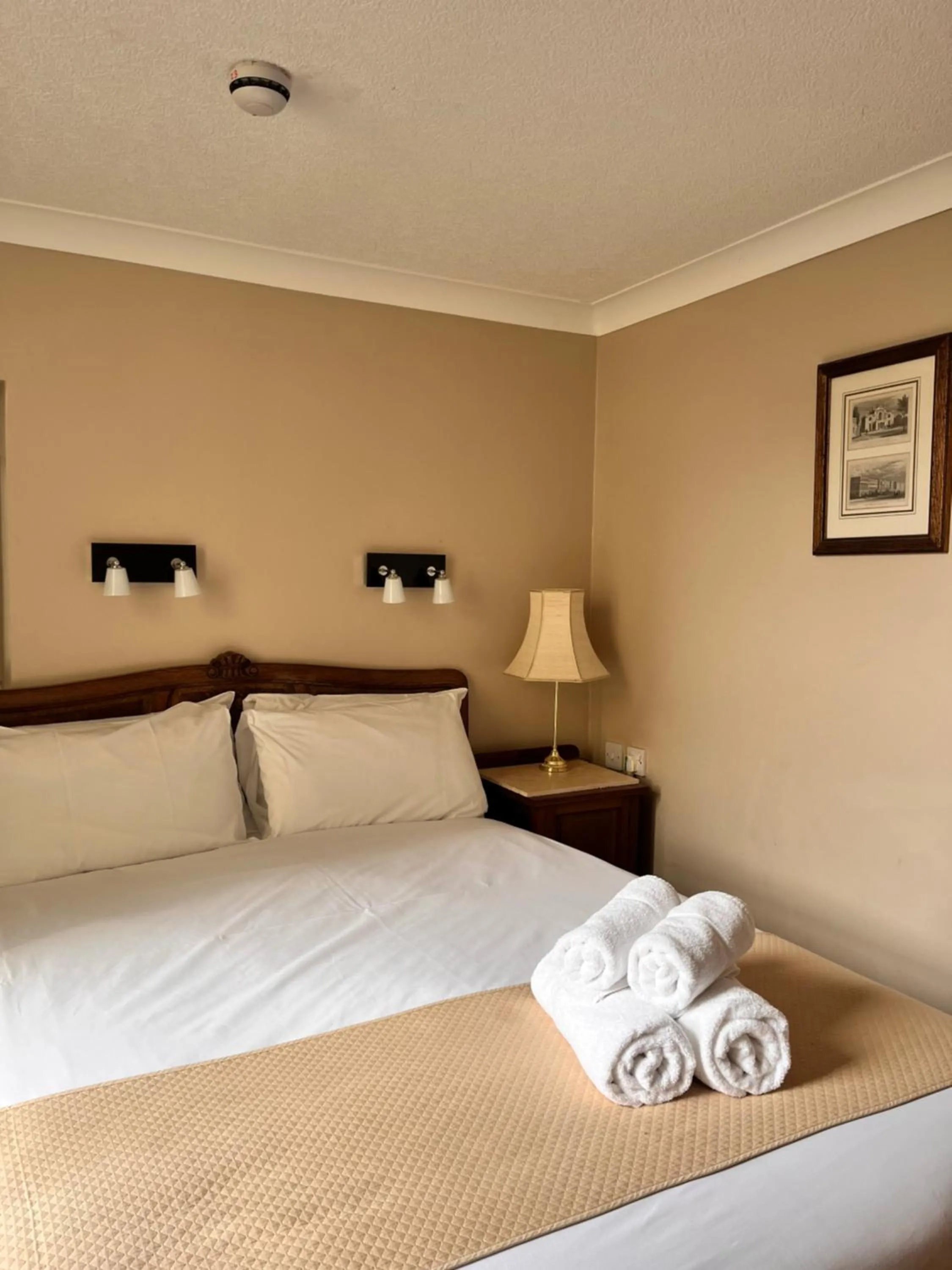 Bed in Rose Tor Hotel