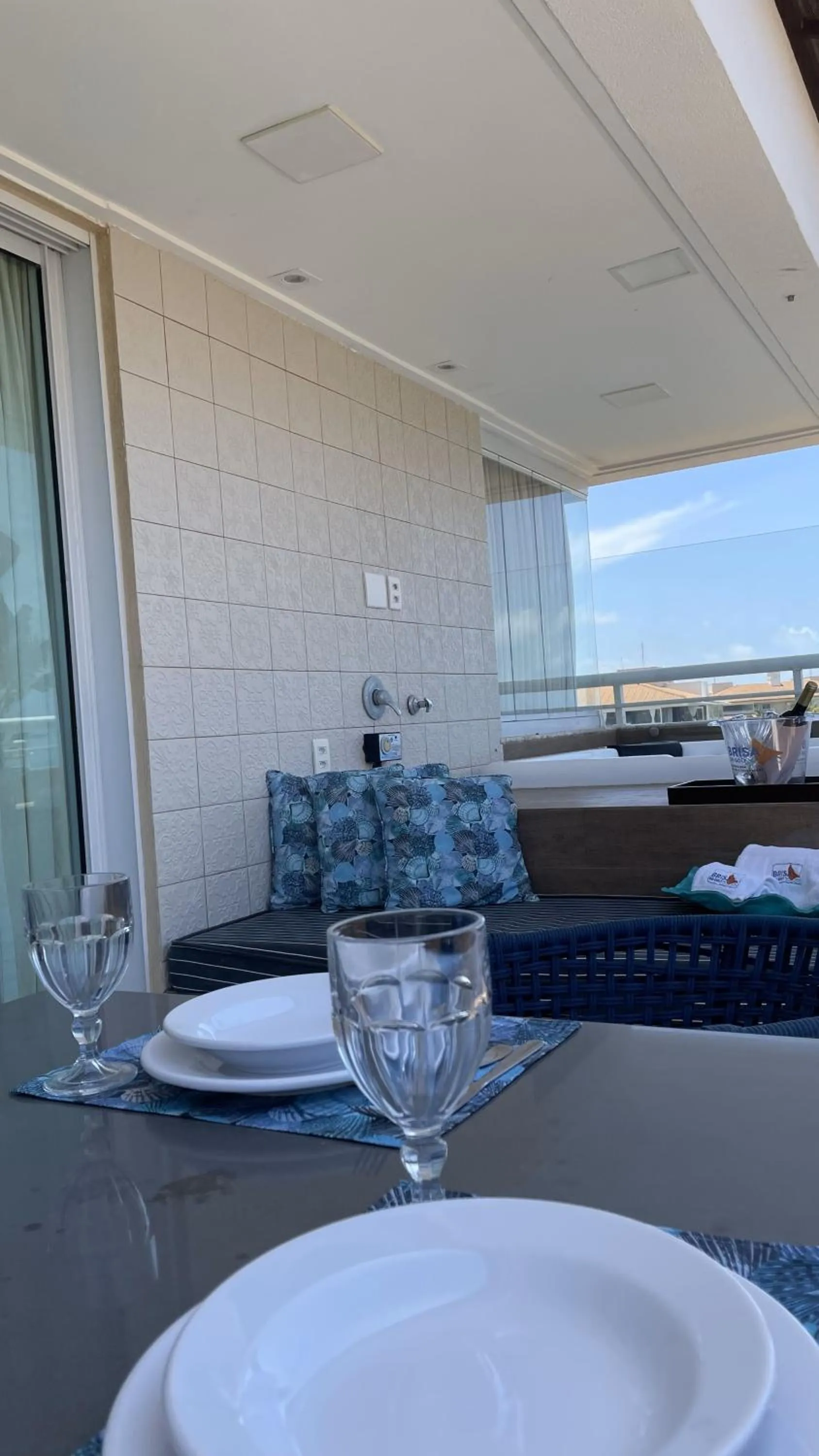 Balcony/Terrace in Golf Ville Resort Brisa do Golf -Apartamentos e Cobertura